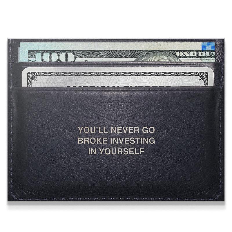 Never Go Broke