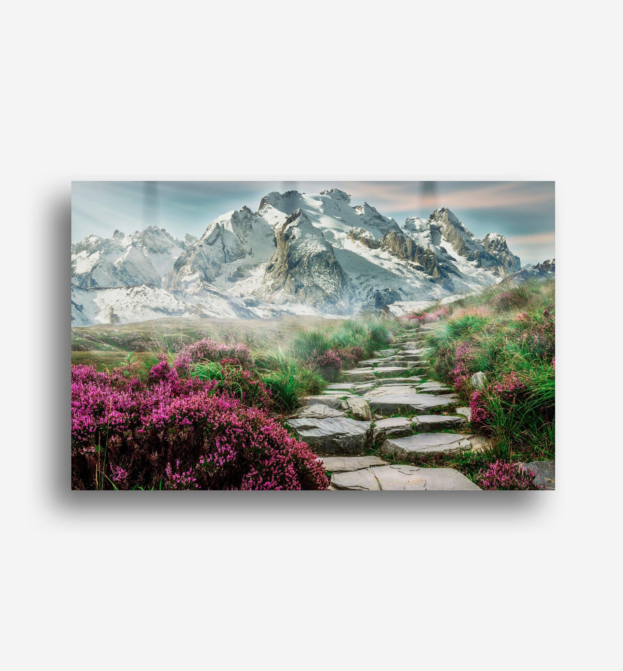 ・"Pathway"・Glass Wall Art