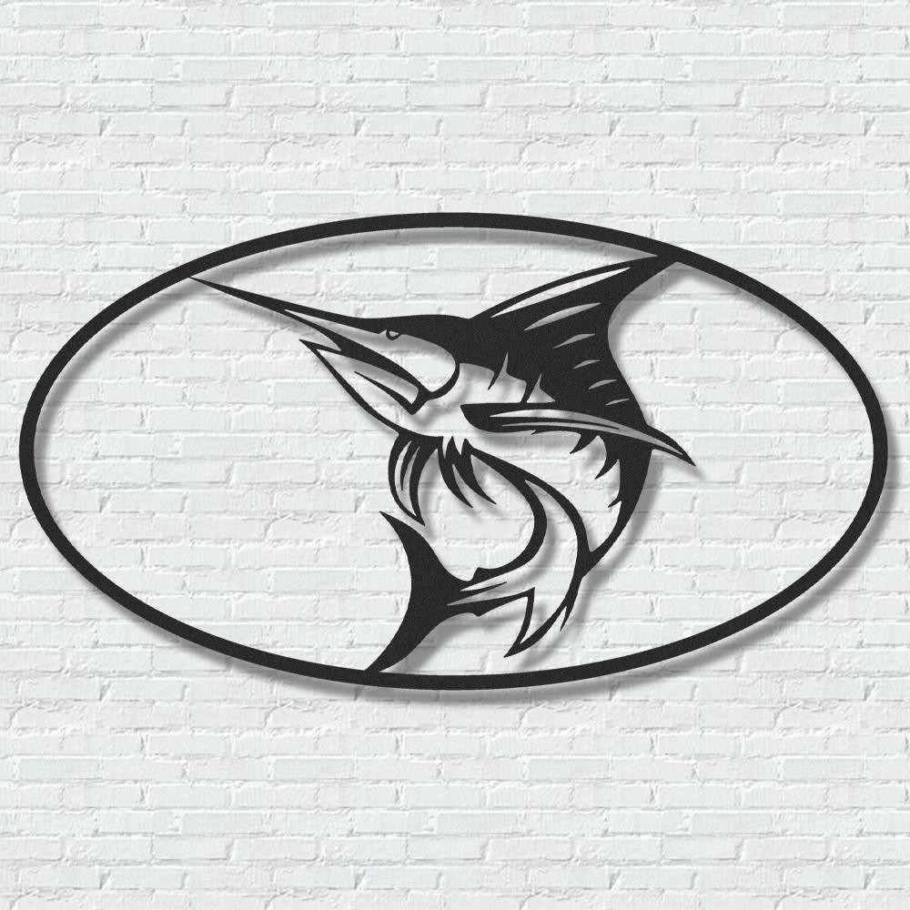 ・"Swordfish"・Premium Metal Wall Art - Limited Edition