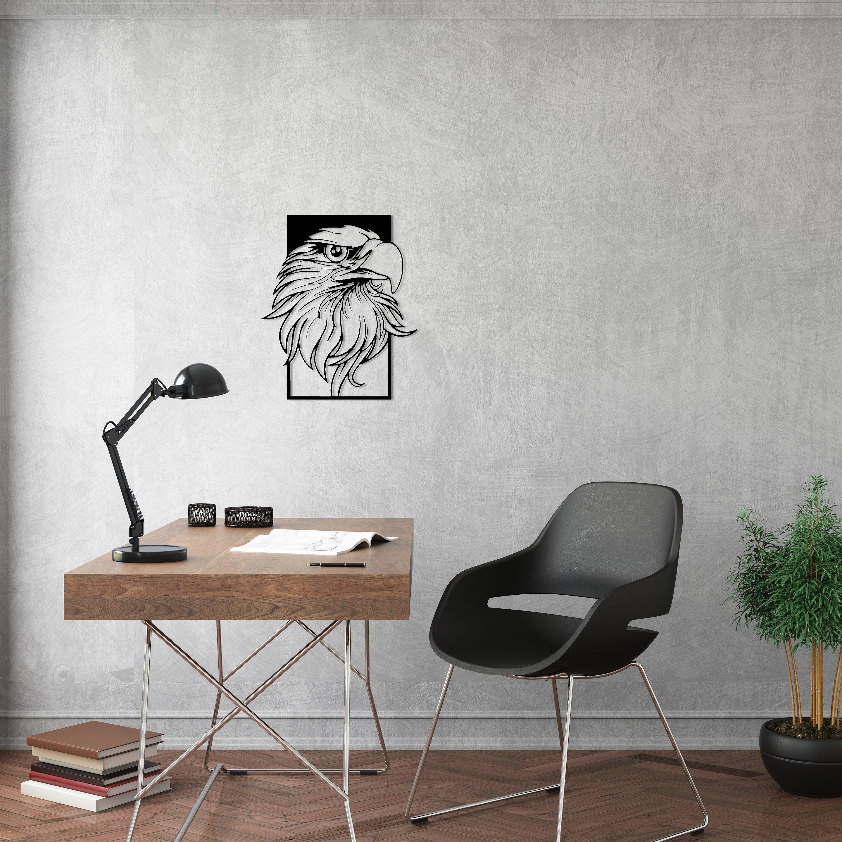 ・"Falcon"・Premium Metal Wall Art - Limited Edition