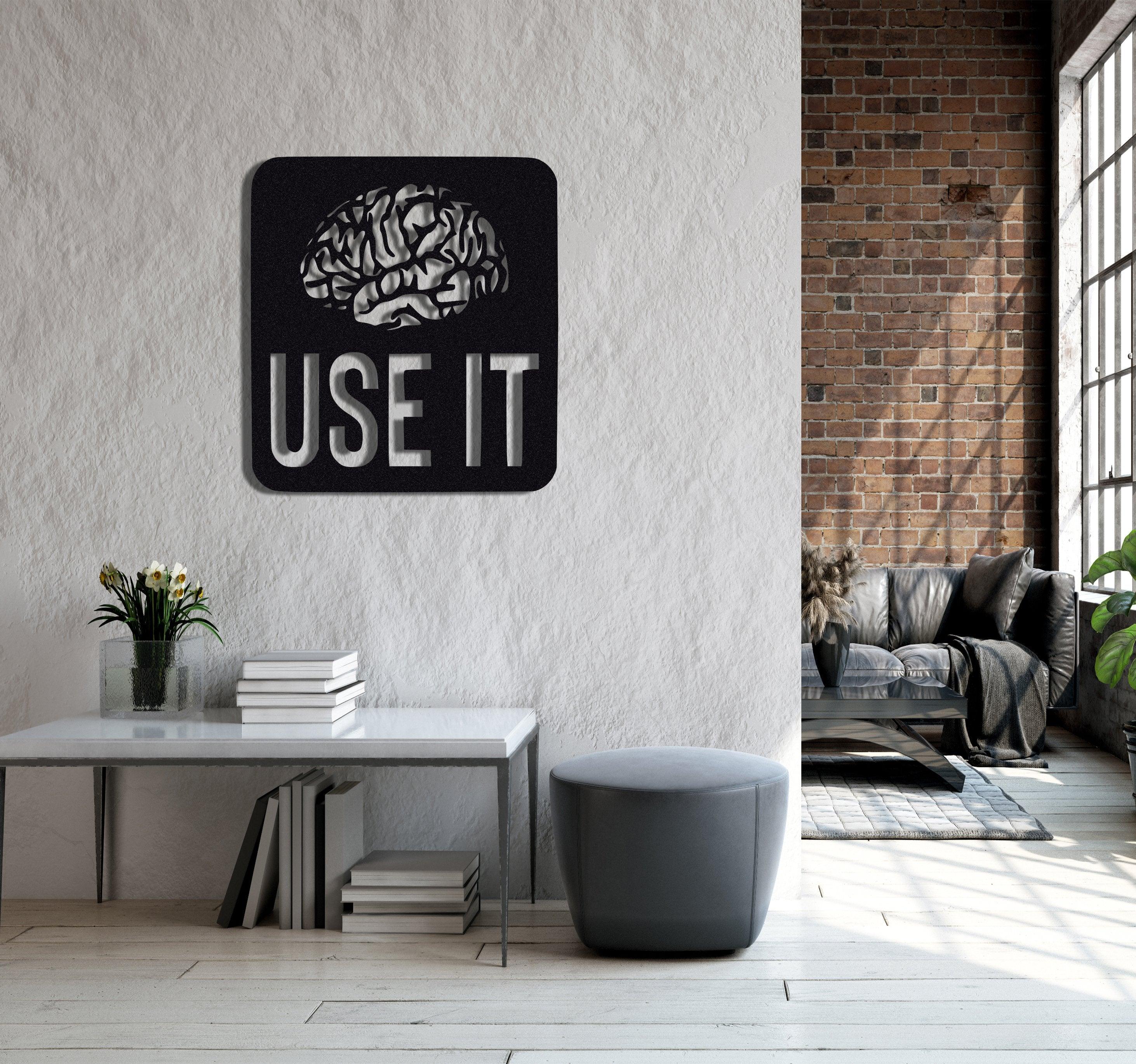 ・"Use It"・Premium Metal Wall Art - Limited Edition