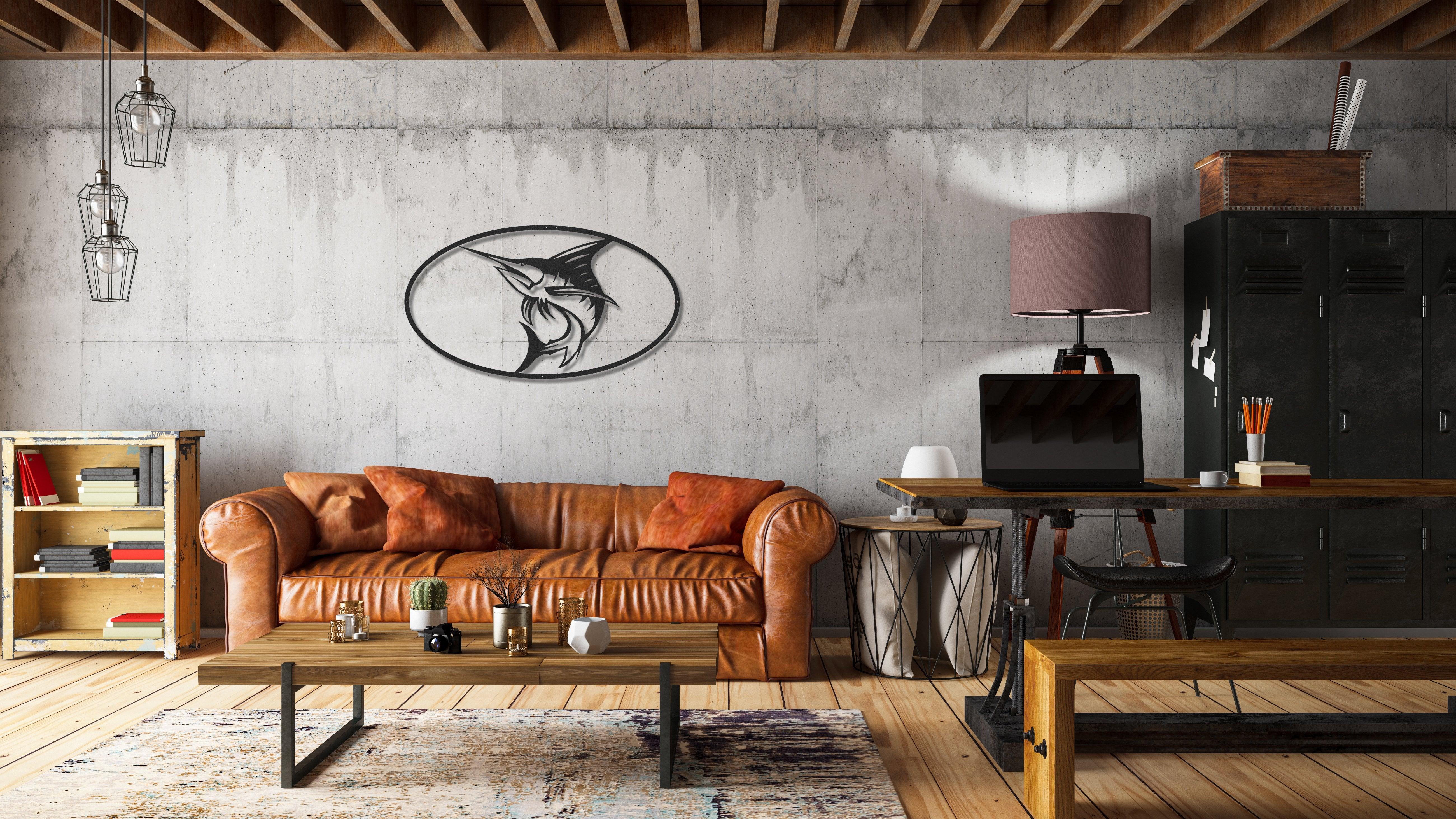 ・"Swordfish"・Premium Metal Wall Art - Limited Edition