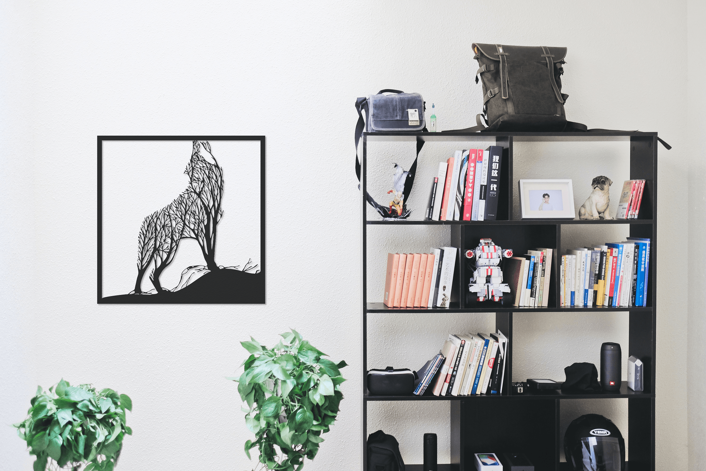 ・"Wolf Tree"・Premium Metal Wall Art - Limited Edition
