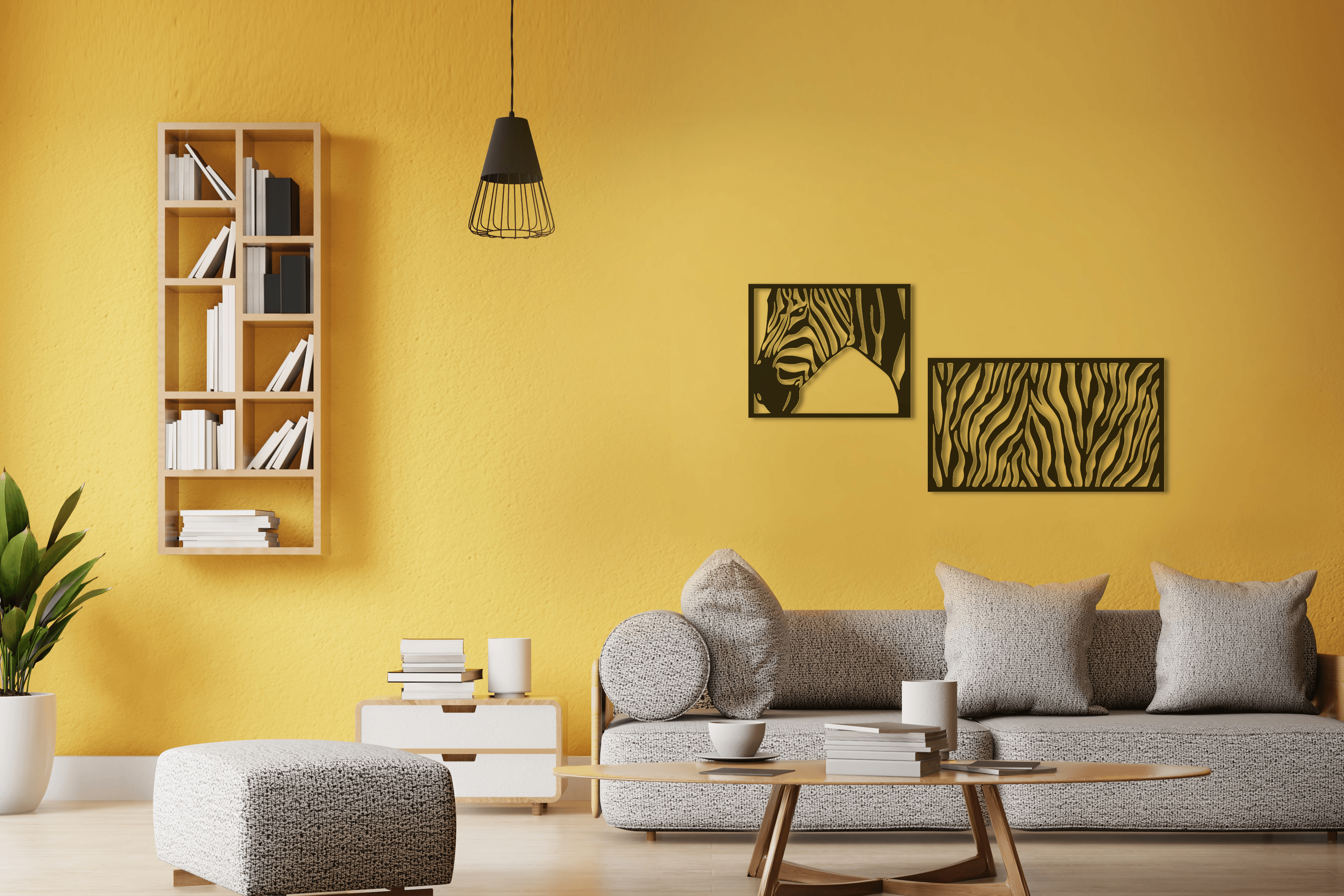 ・"Zebra"・Premium Metal Wall Art - Limited Edition
