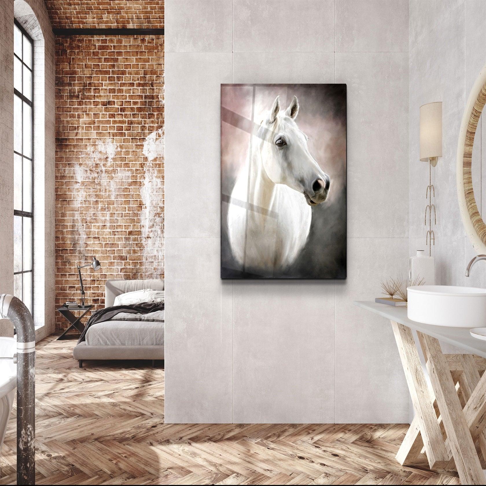 ・"Horse"・Glass Wall Art