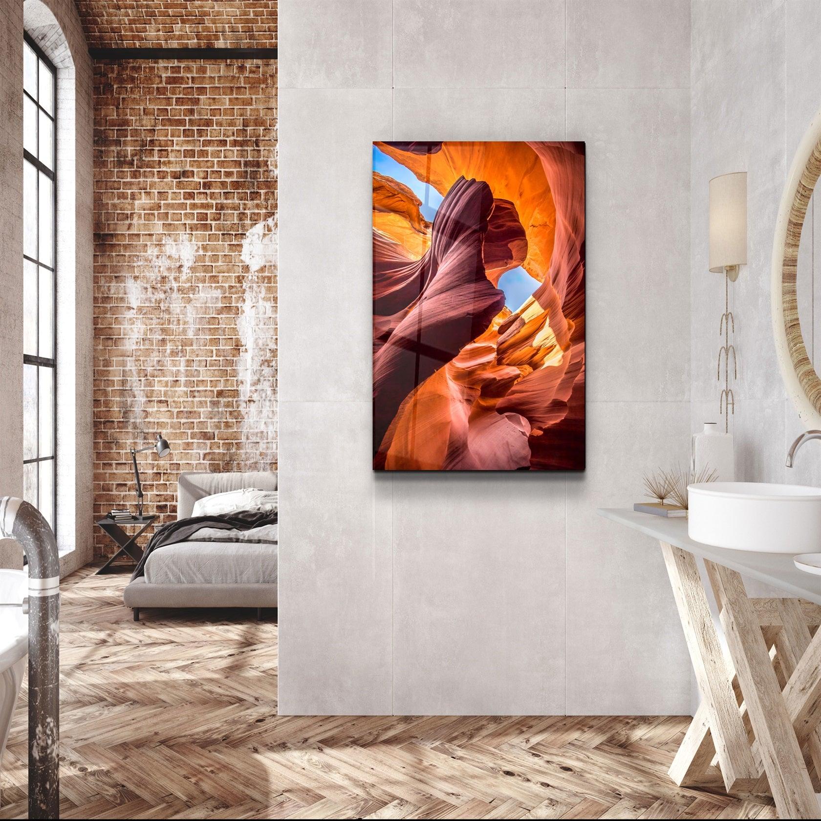 ・"Magical Canyon"・Glass Wall Art