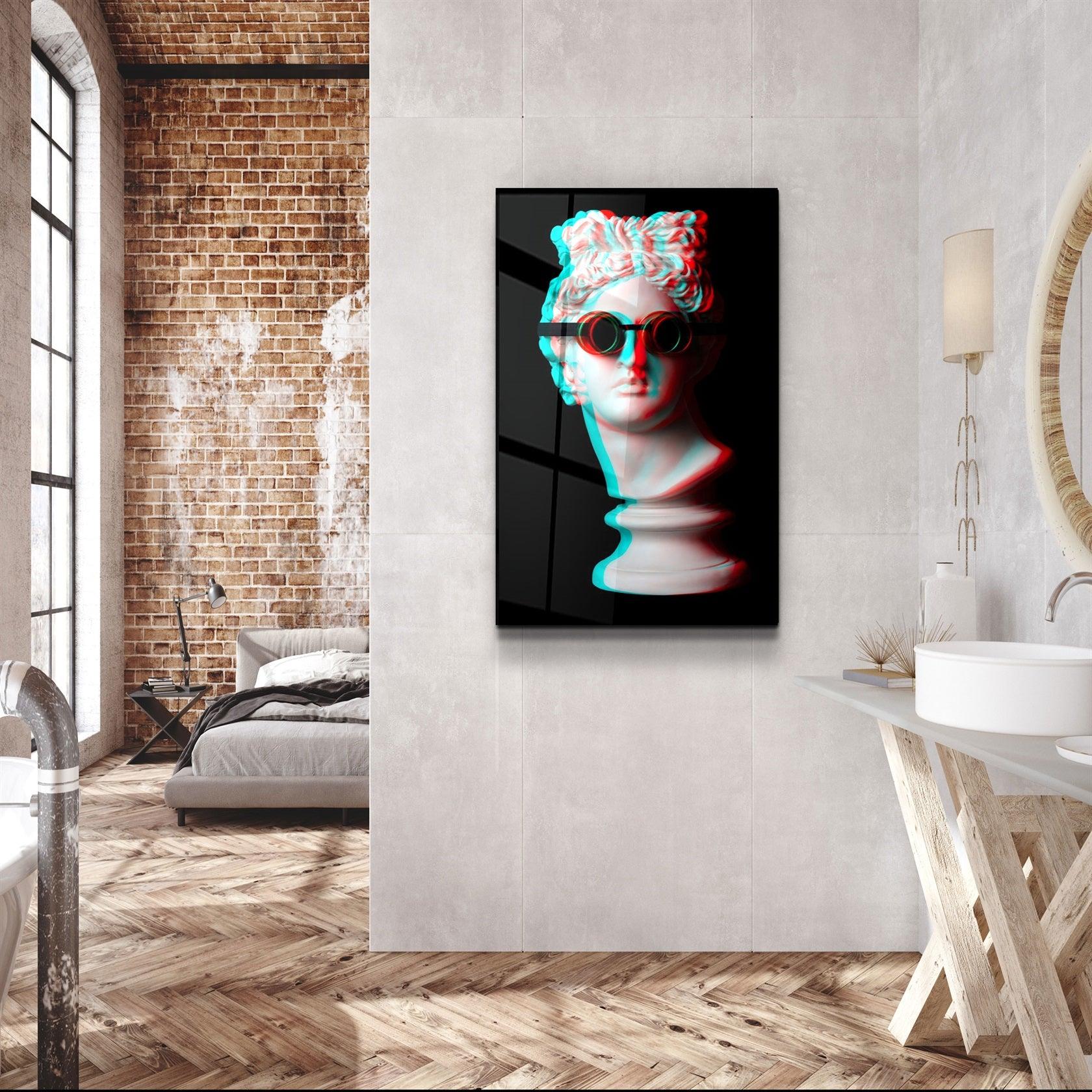 ・"Sculpture v3"・Glass Wall Art