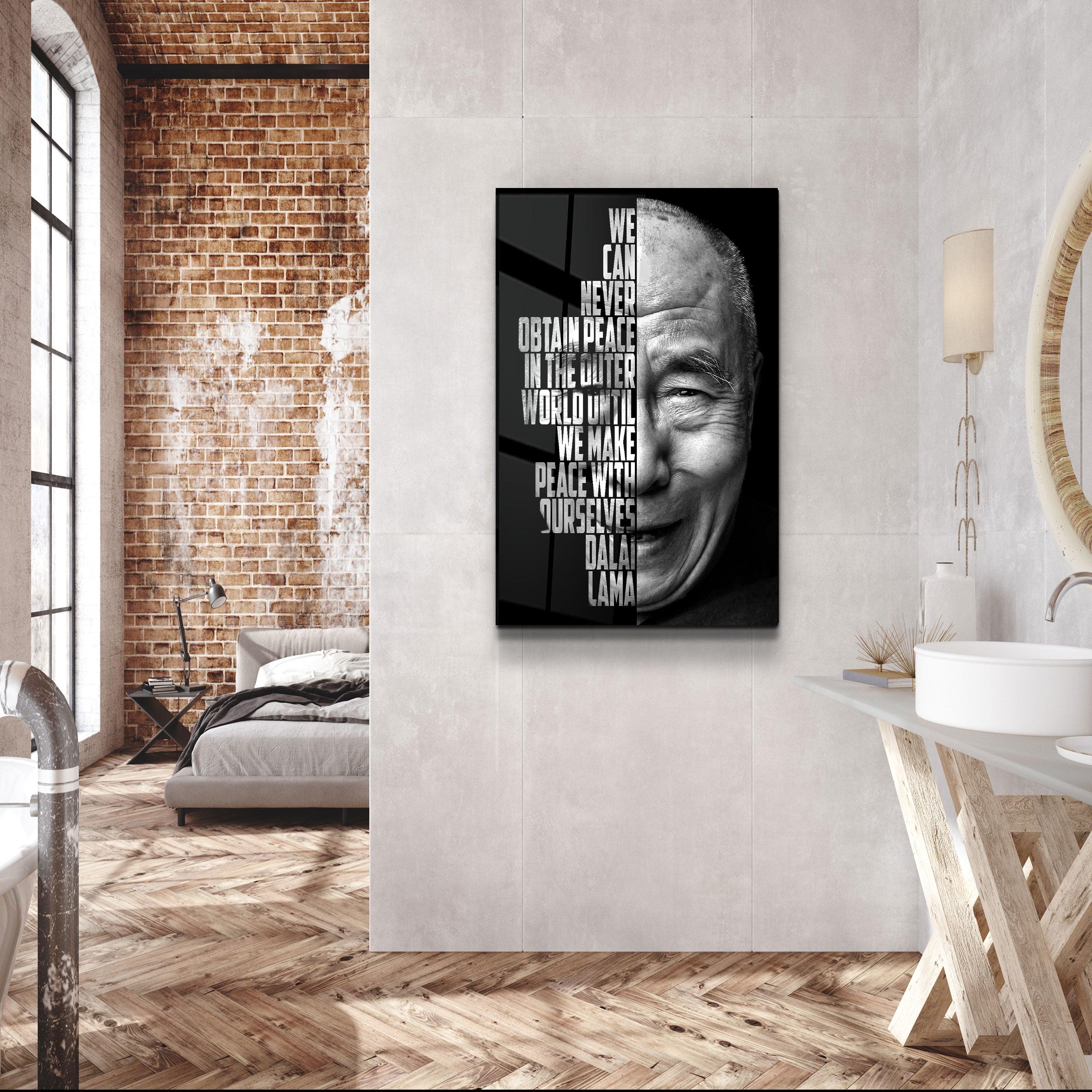 ・"Dalia Lama"・Glass Wall Art