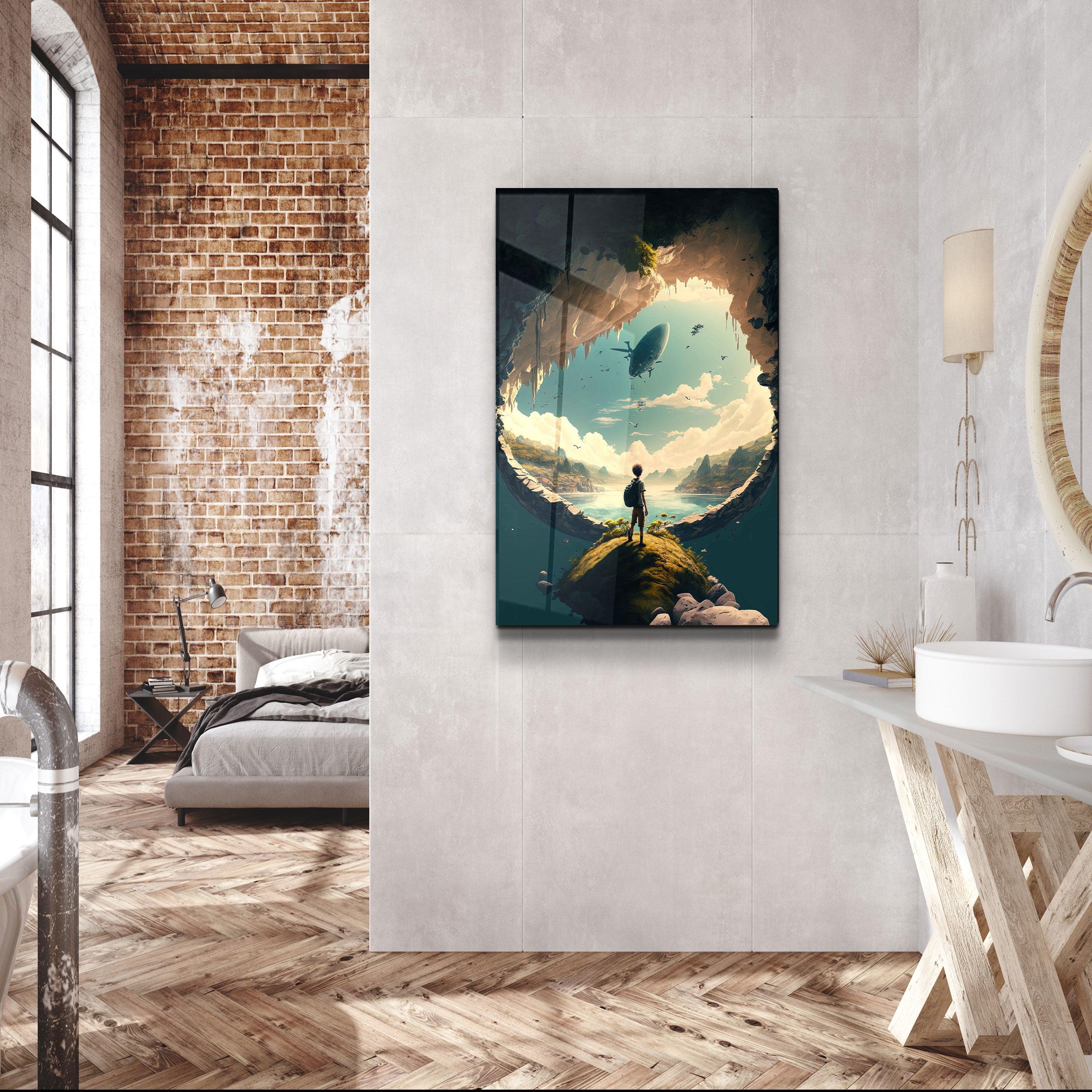 ・"In The Secret World V2"・Secret World Collection Glass Wall Art