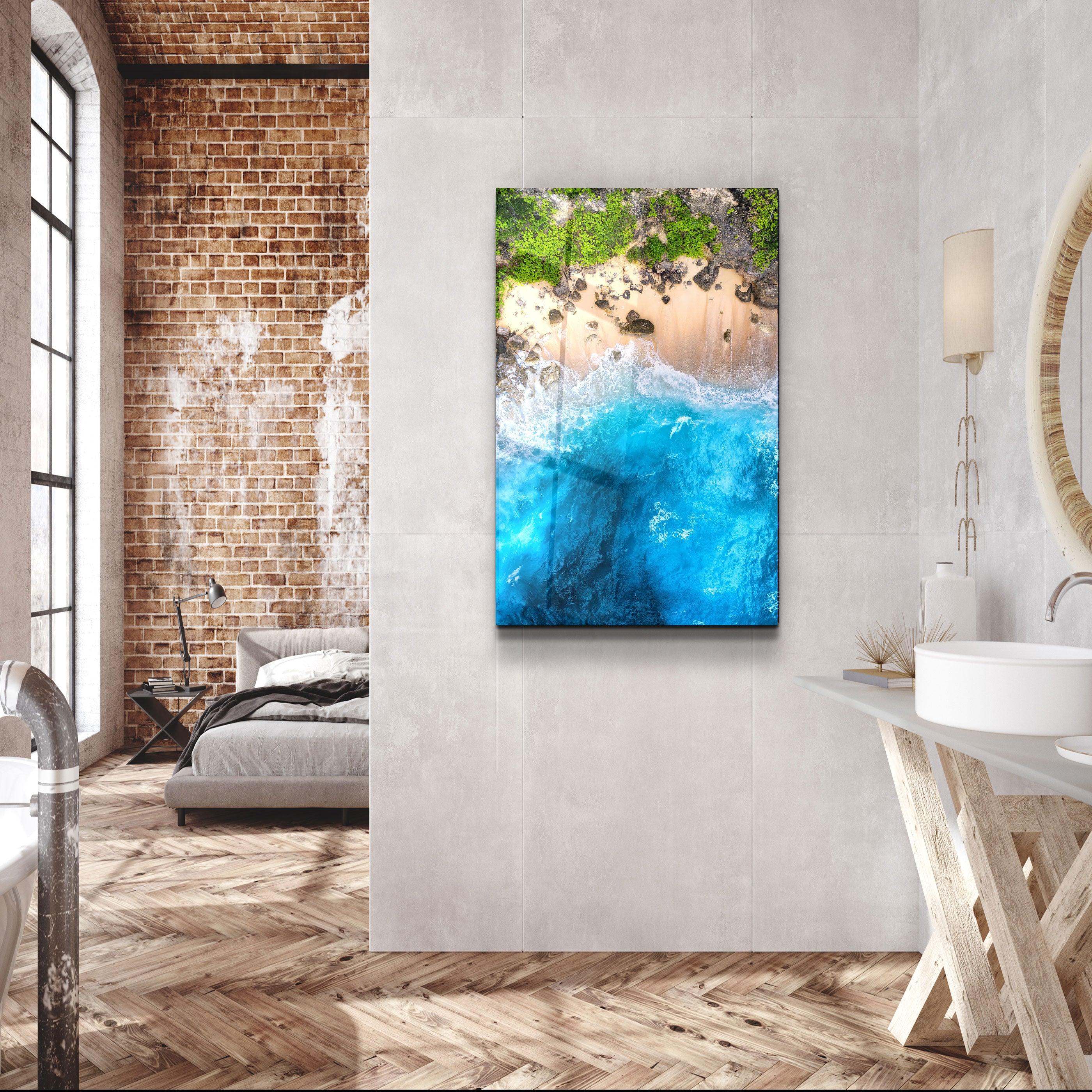 ・"Heaven Beach 2"・Glass Wall Art