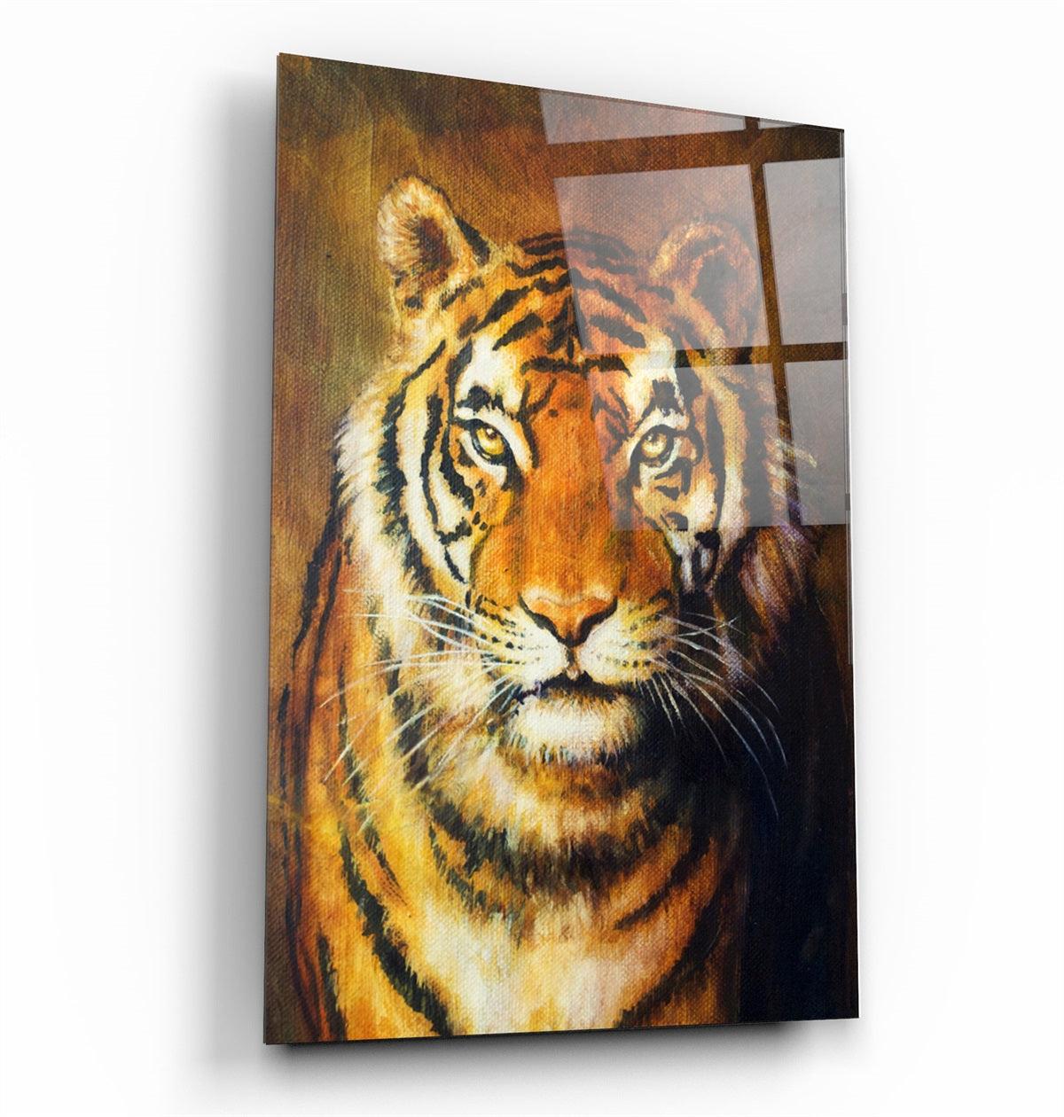 ・"Tiger 5"・Glass Wall Art
