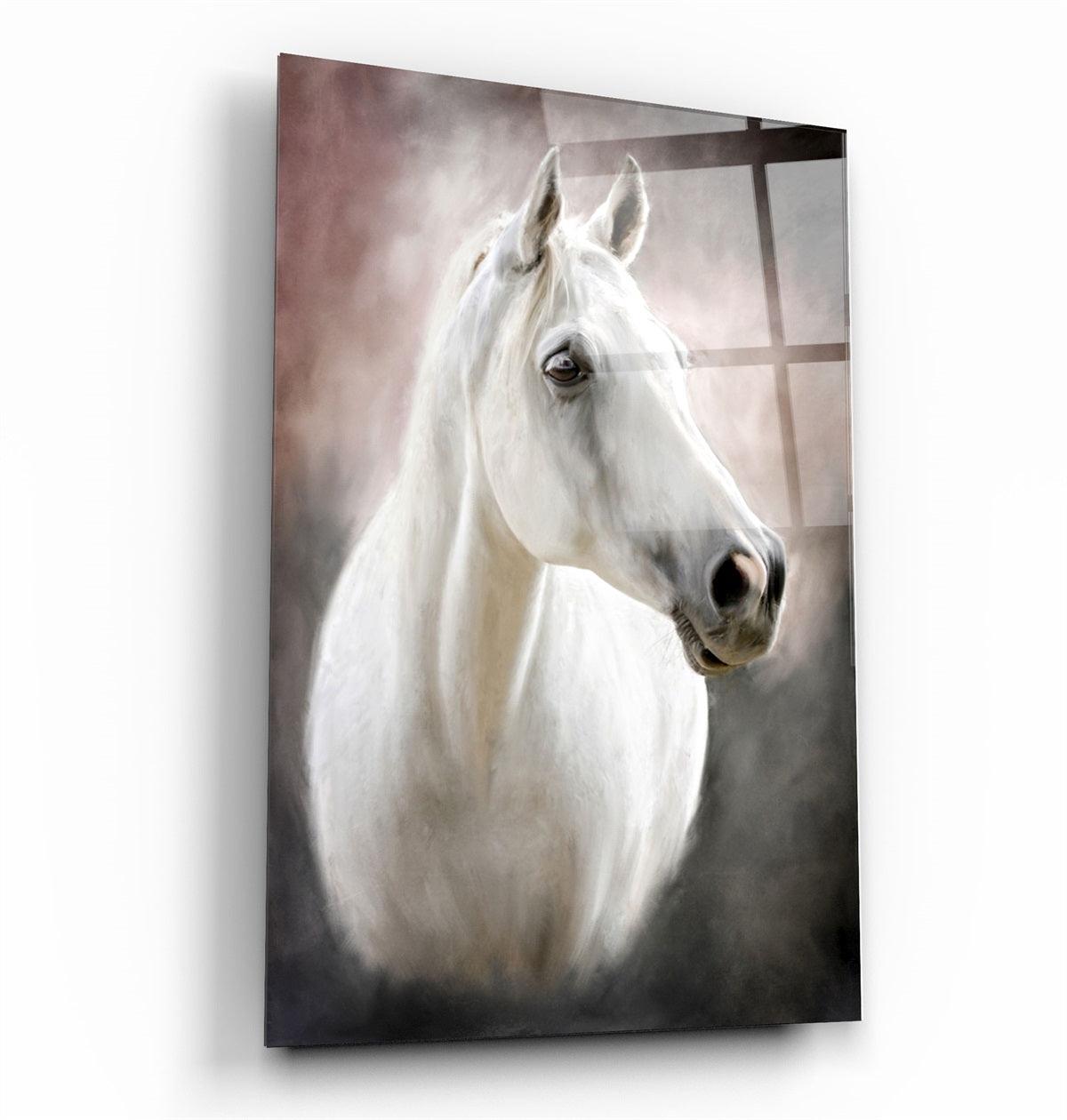 ・"Horse"・Glass Wall Art