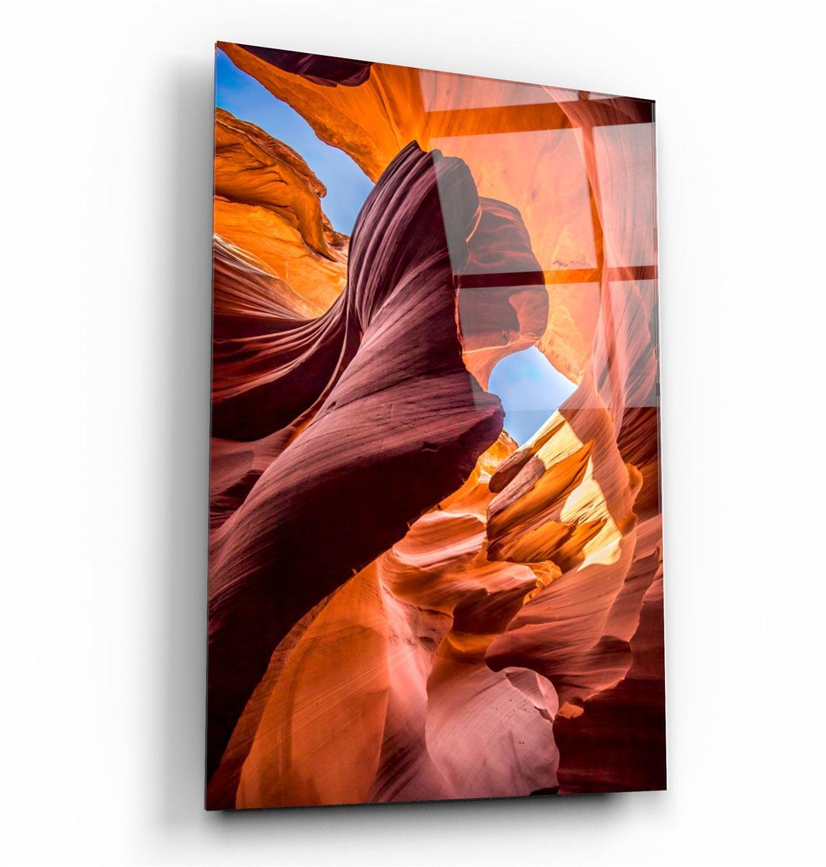 ・"Magical Canyon"・Glass Wall Art