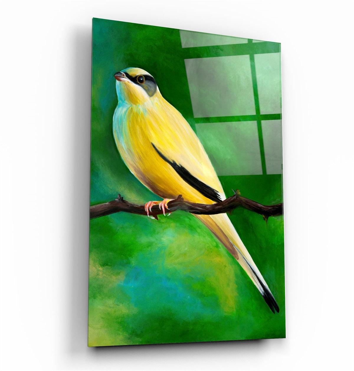 ・"Canary"・Glass Wall Art