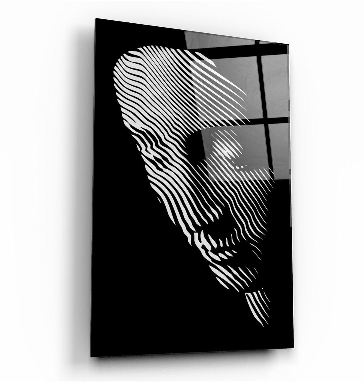 ・"Faces v3"・Glass Wall Art