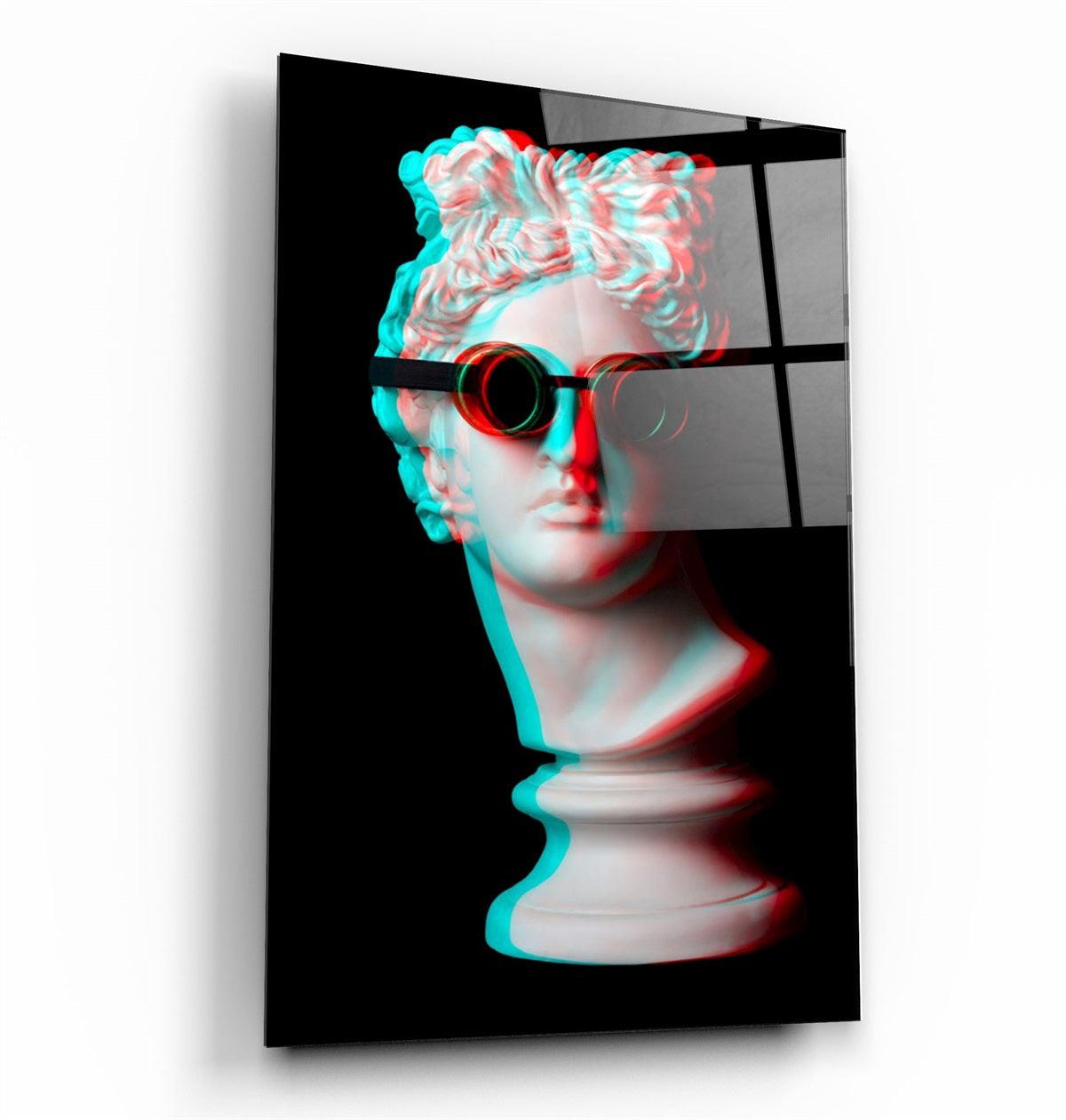 ・"Sculpture v3"・Glass Wall Art