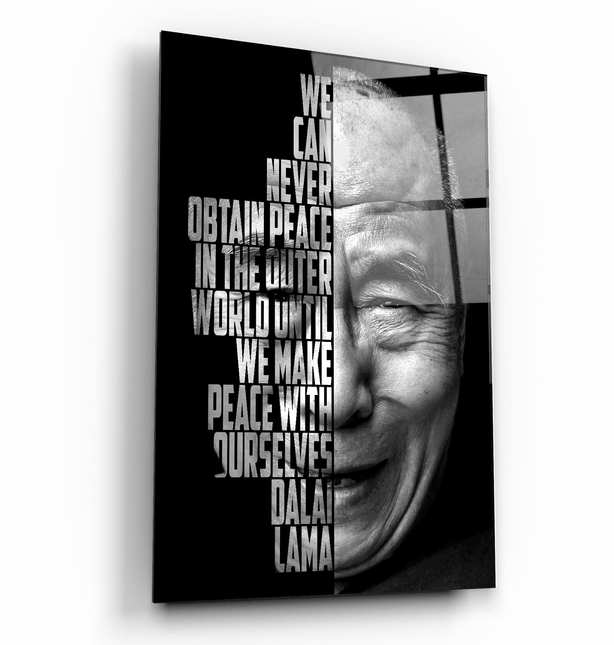 ・"Dalia Lama"・Glass Wall Art