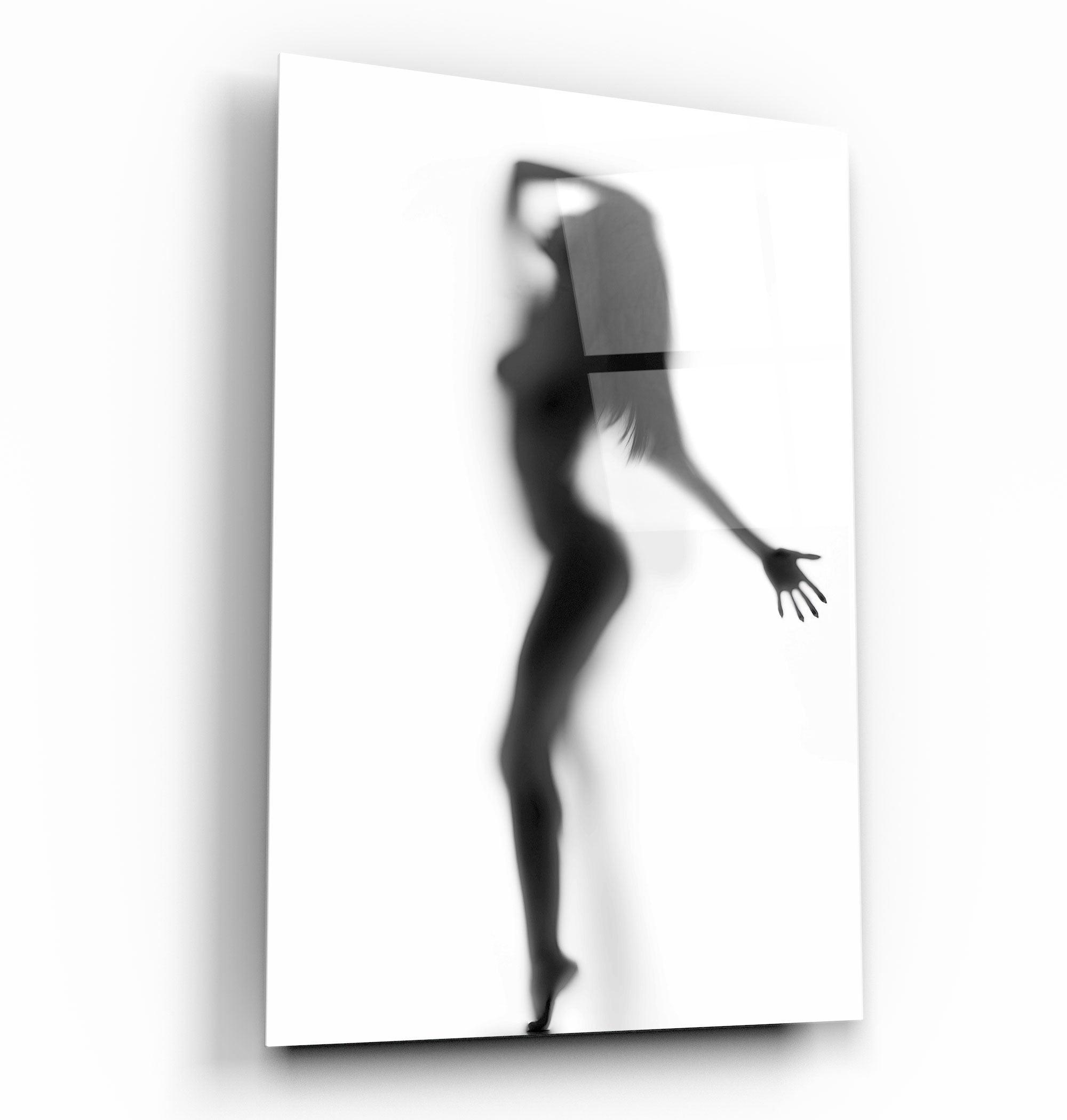 ・"Behind the Curtain 2"・Designer's Collection Glass Wall Art