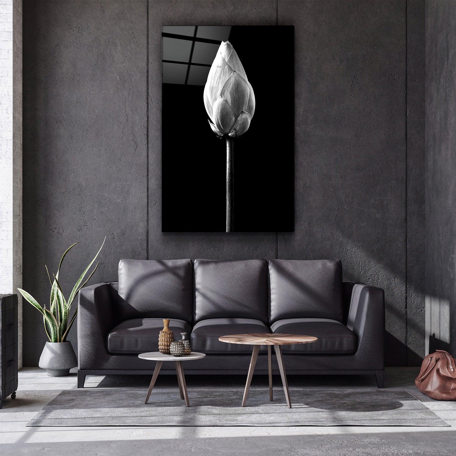・"Flower"・Glass Wall Art
