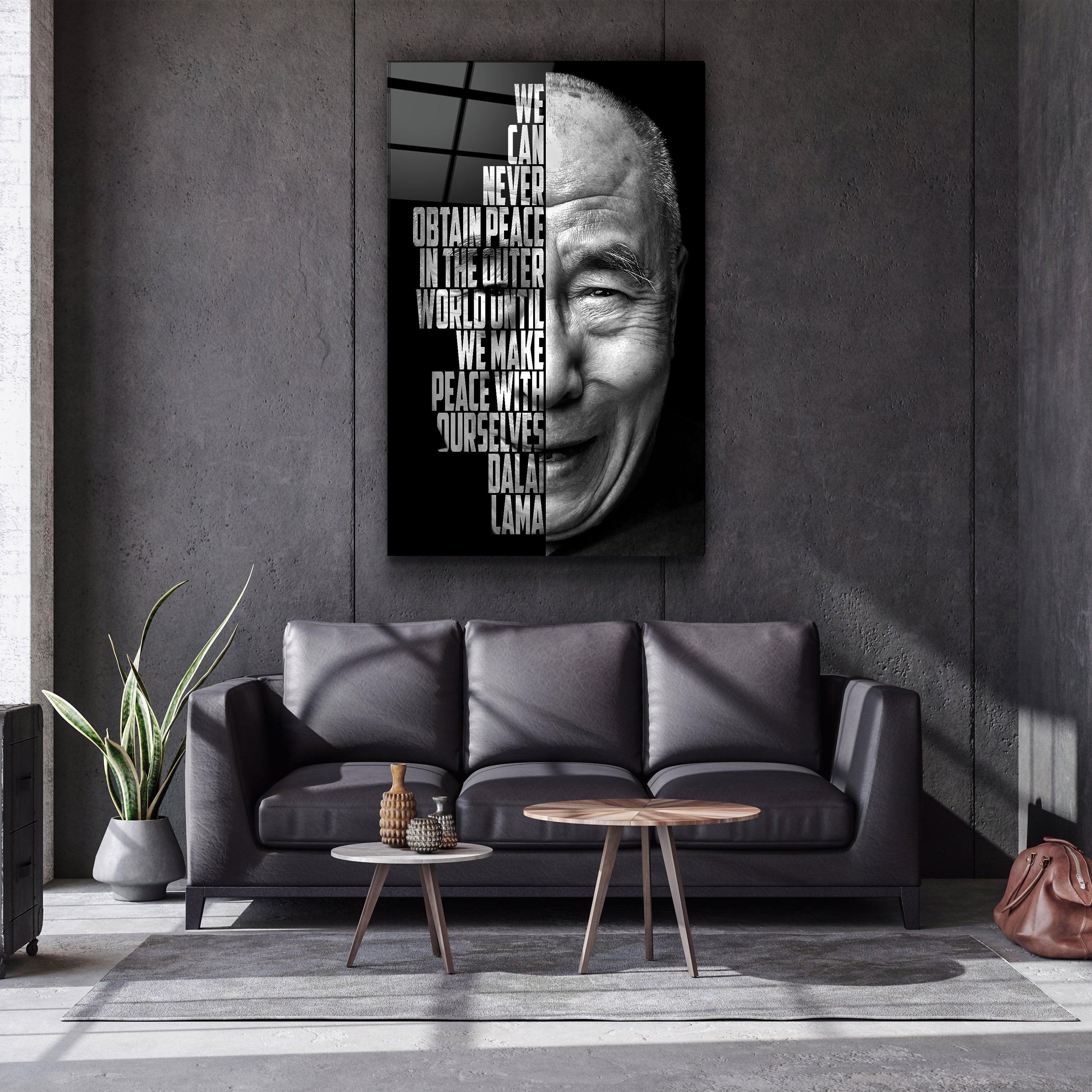 ・"Dalia Lama"・Glass Wall Art