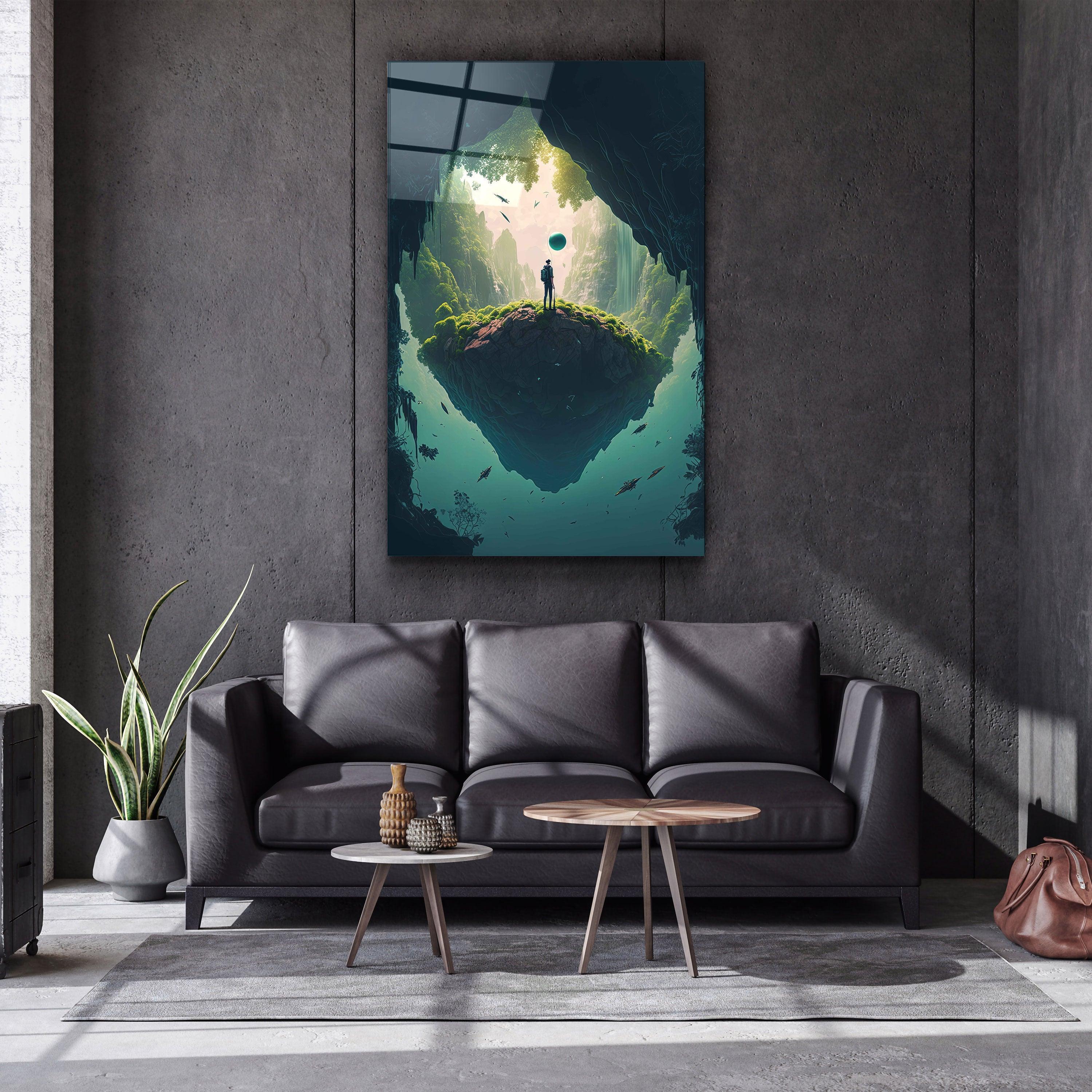 ・"In The Secret World"・Secret World Collection Glass Wall Art