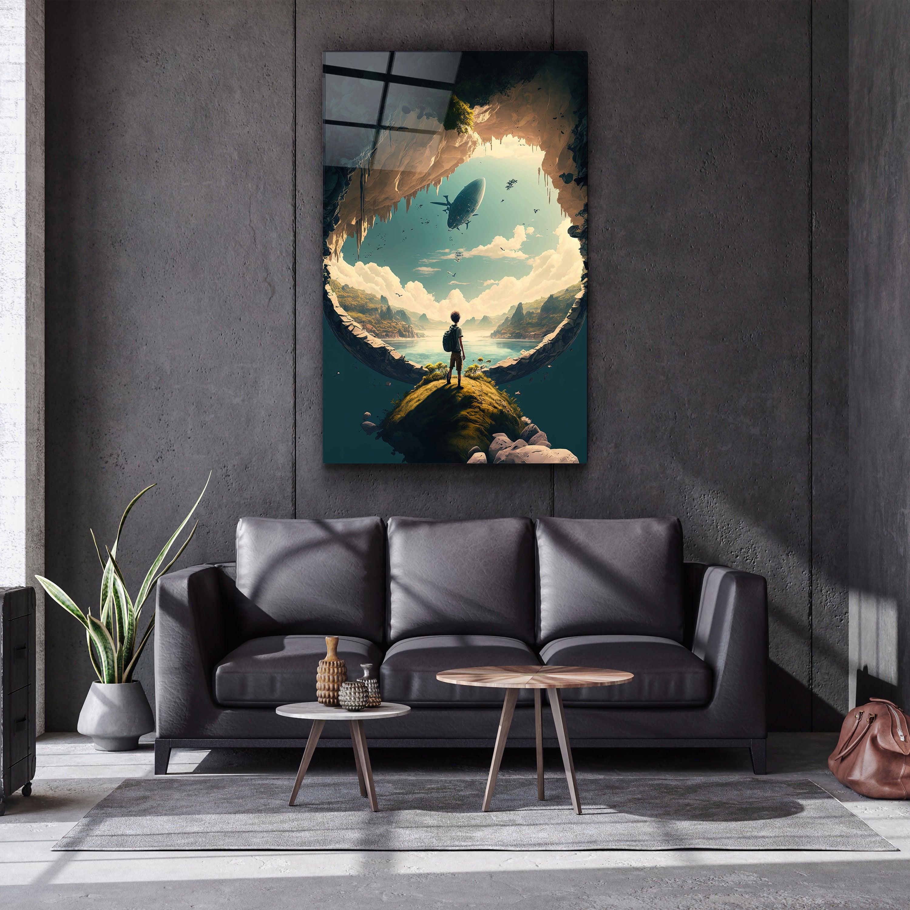 ・"In The Secret World V2"・Secret World Collection Glass Wall Art