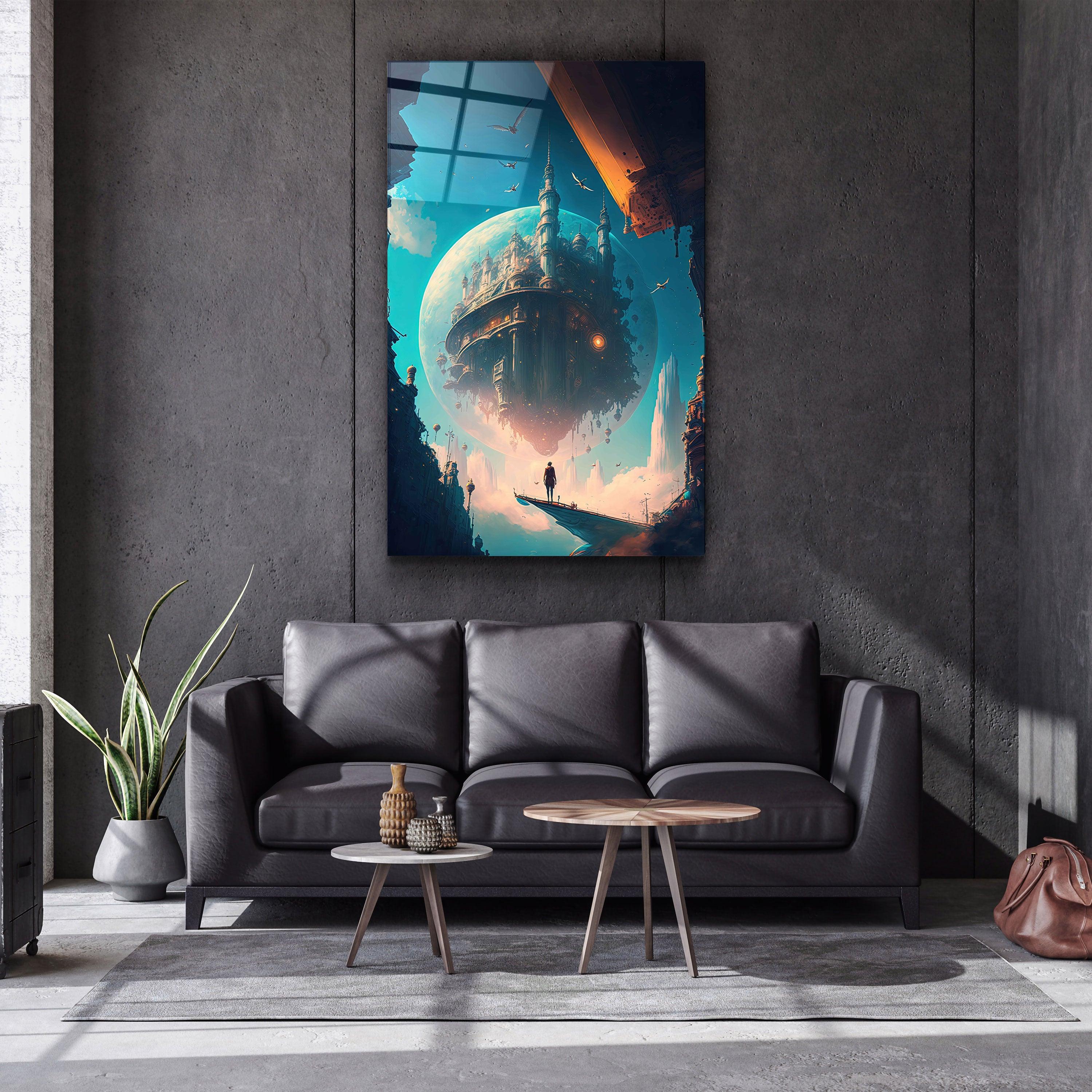 ・"In The Secret World V4"・Secret World Collection Glass Wall Art