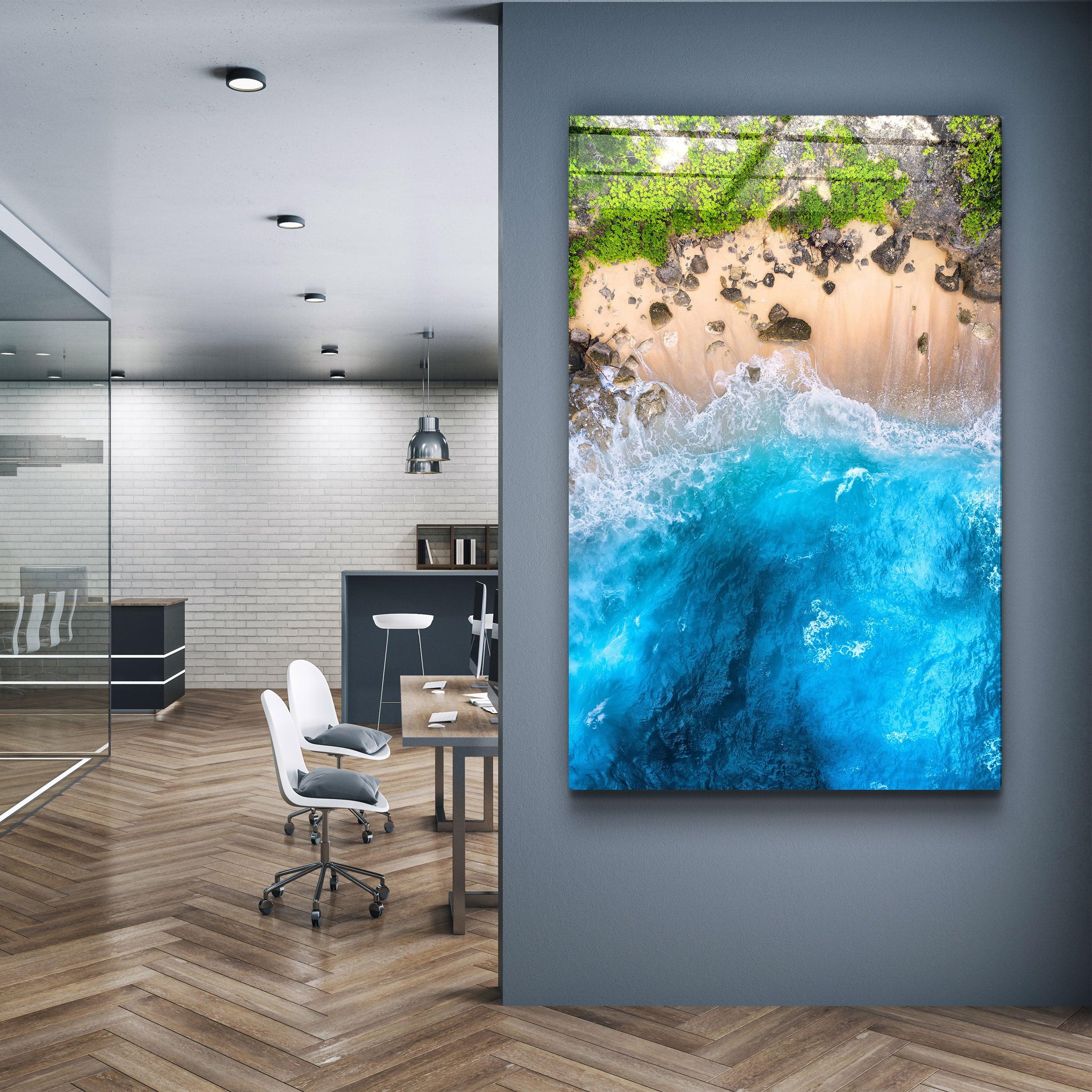 ・"Heaven Beach 2"・Glass Wall Art
