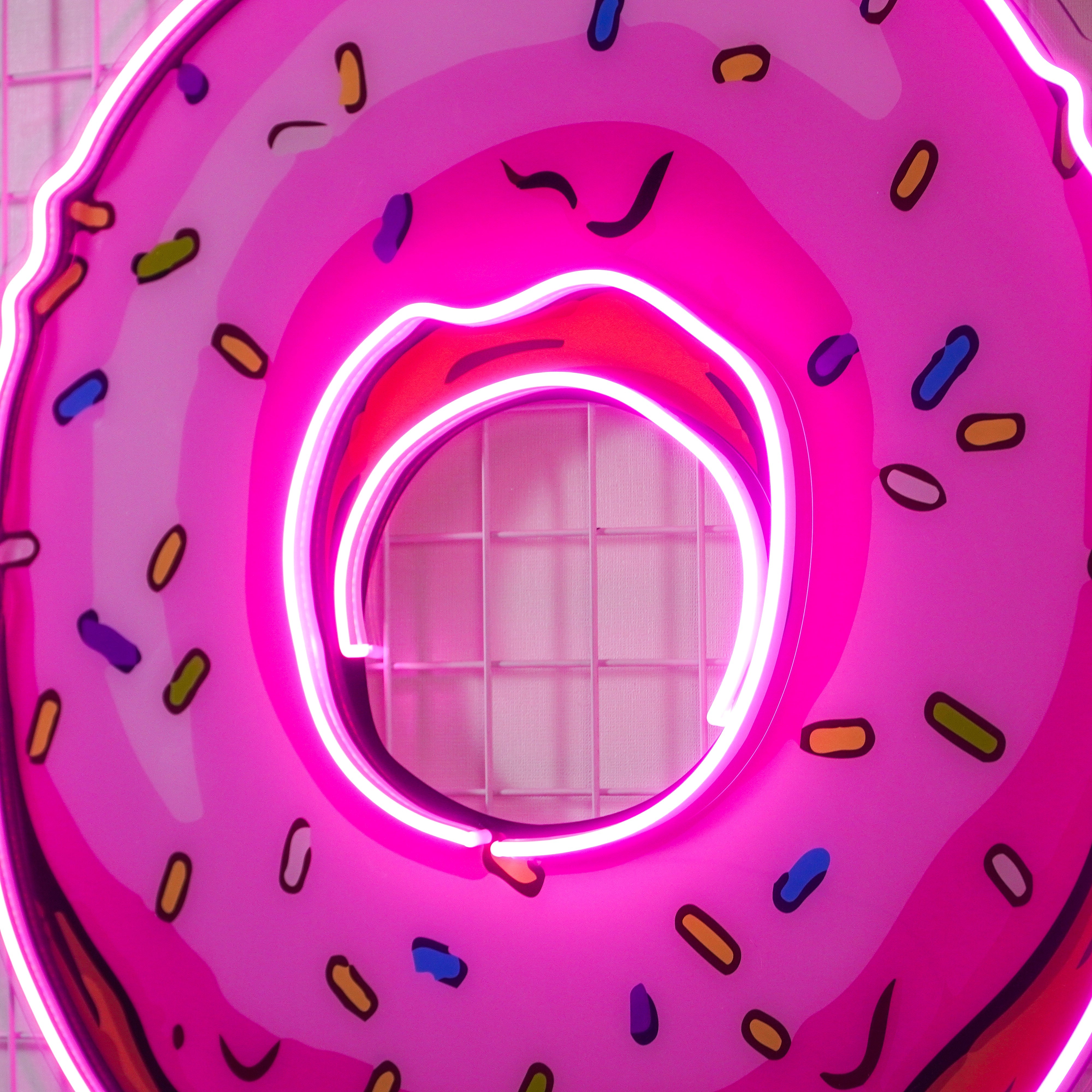 Donut Led Neon Acrylic Artwork