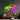 Green Sport Car LED Neon Sign Light Pop Art