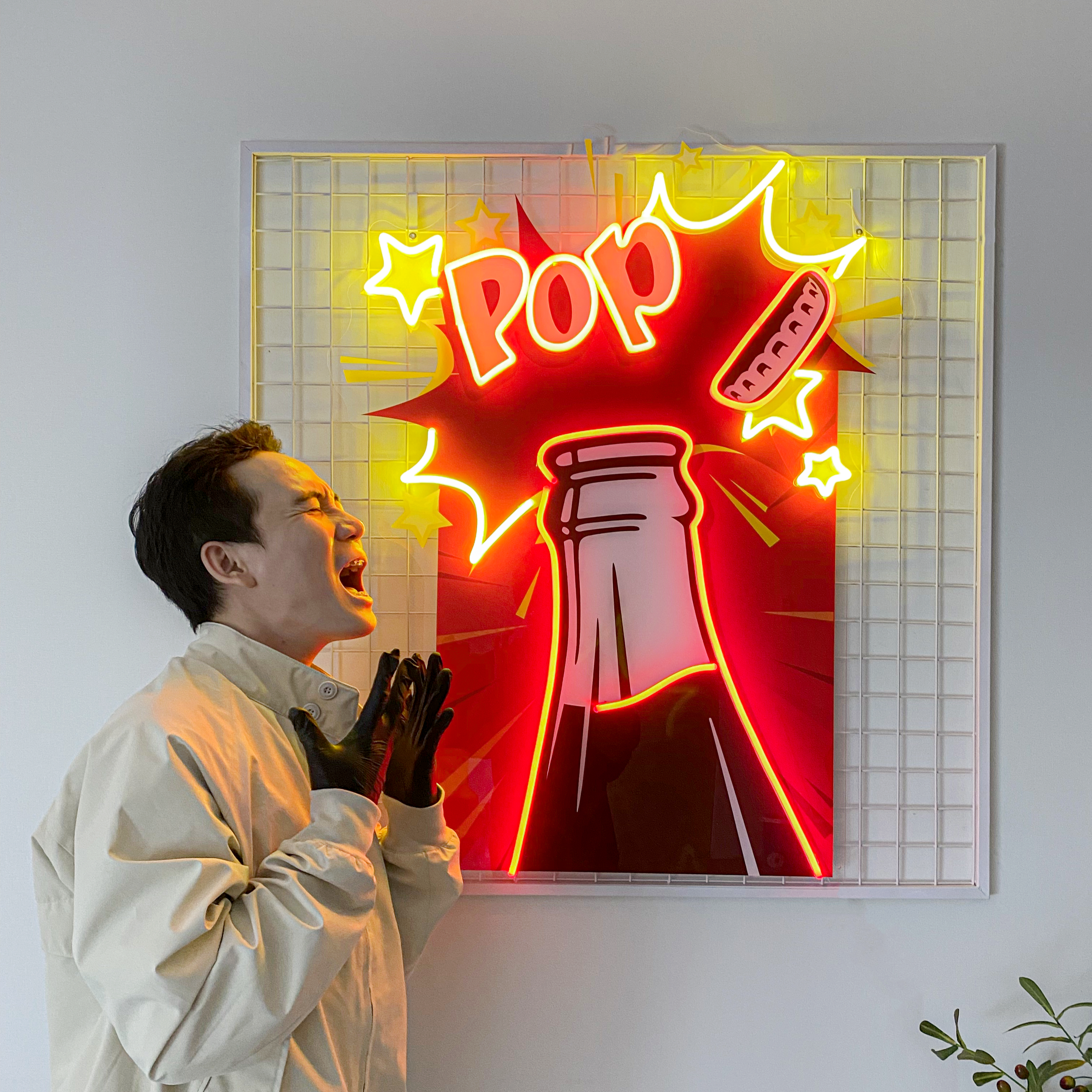 Cola Led Neon Acrylic Artwork