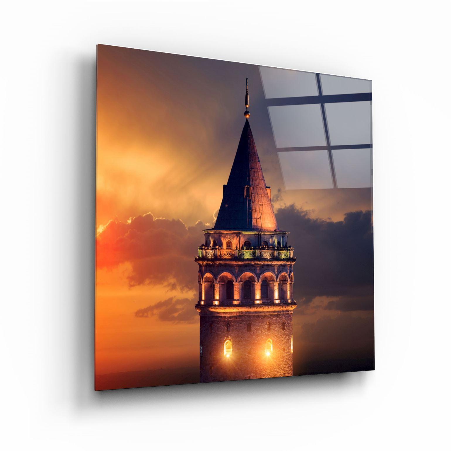 ・"Galata Tower"・Glass Wall Art