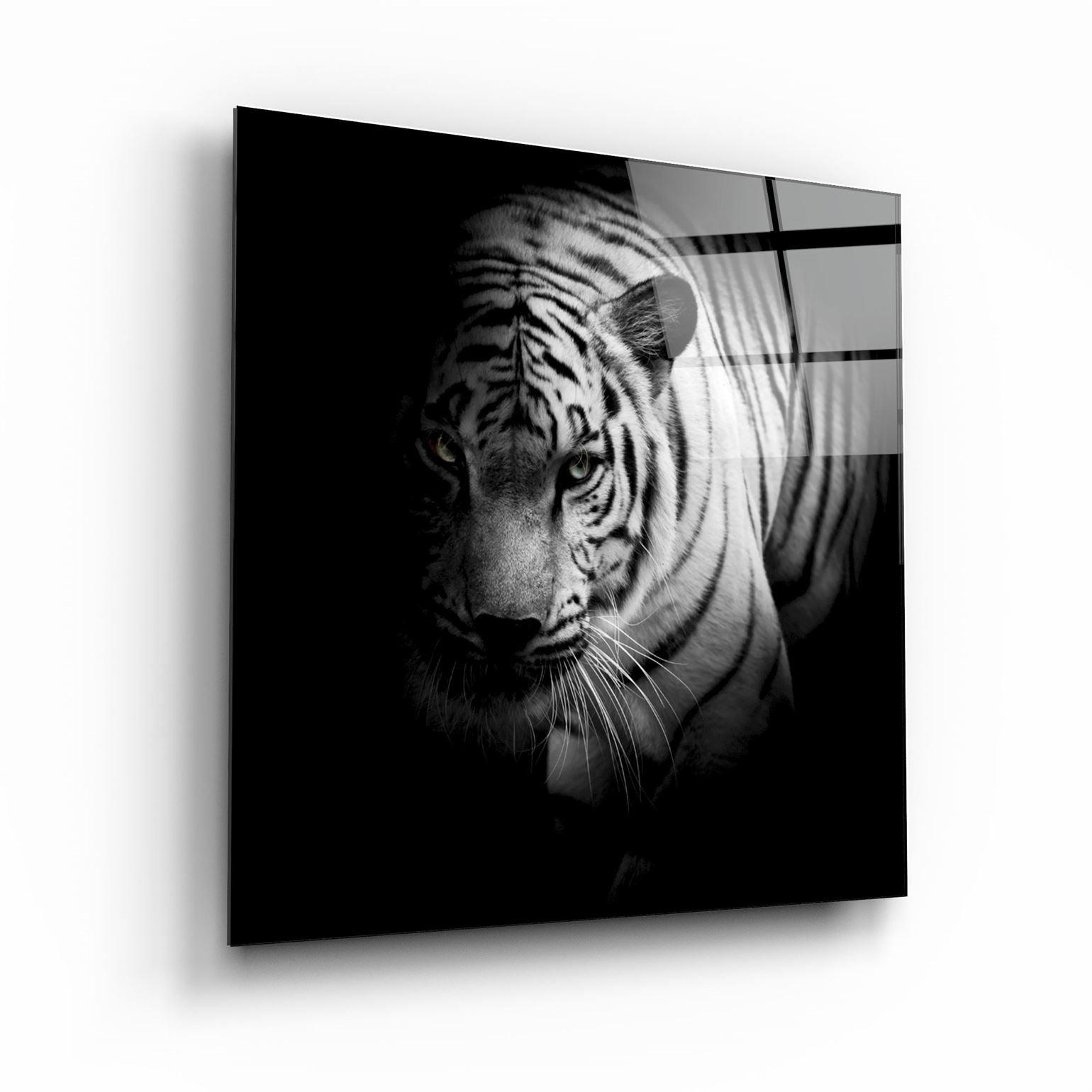 ・"Leopard"・Glass Wall Art