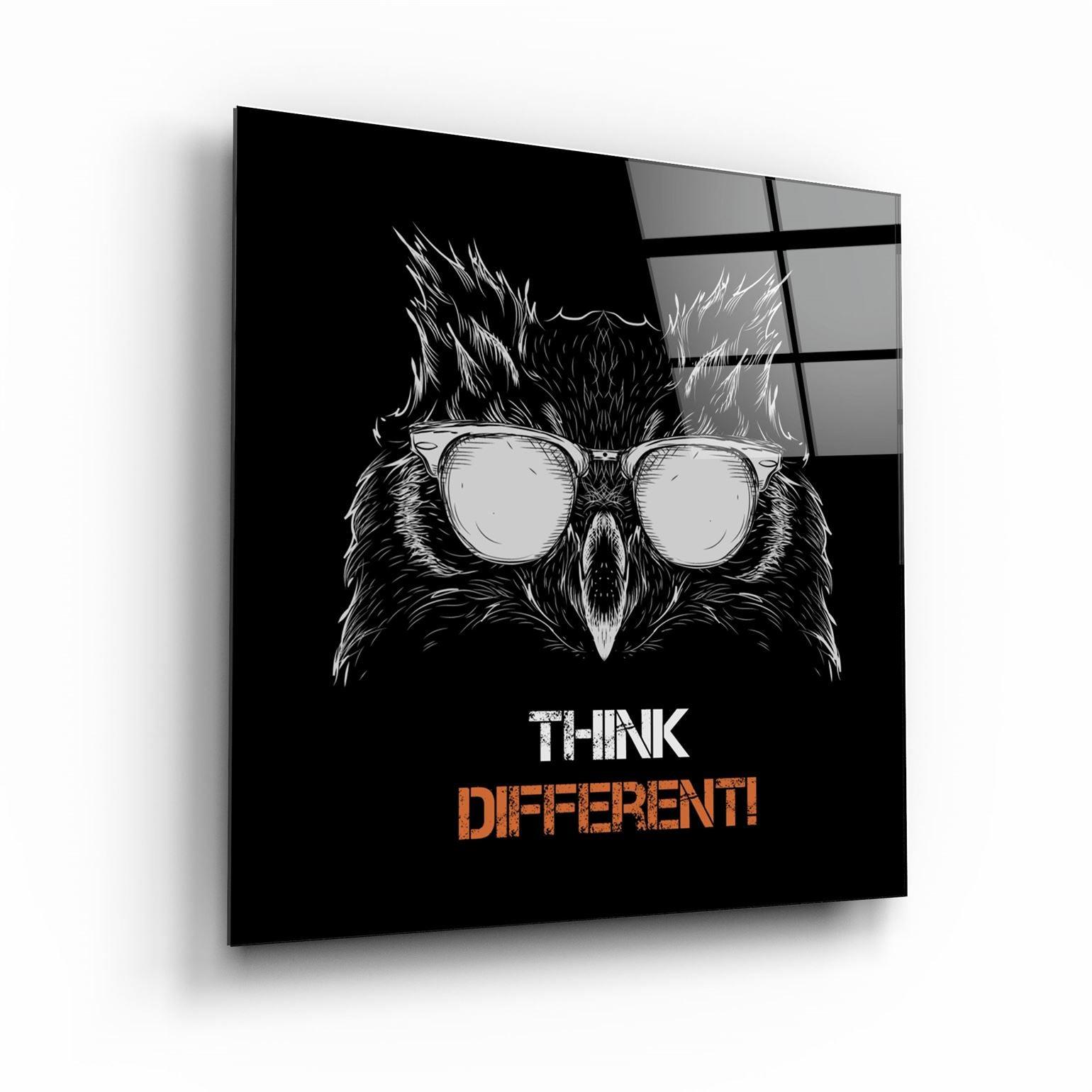 ・"Owl"・Glass Wall Art