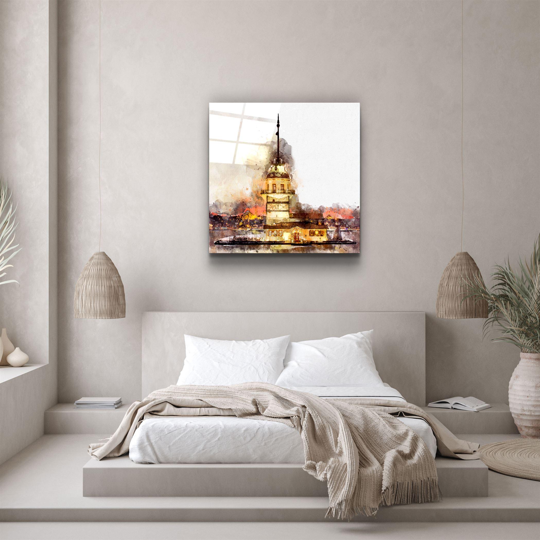 ・"Maiden's Tower"・Glass Wall Art