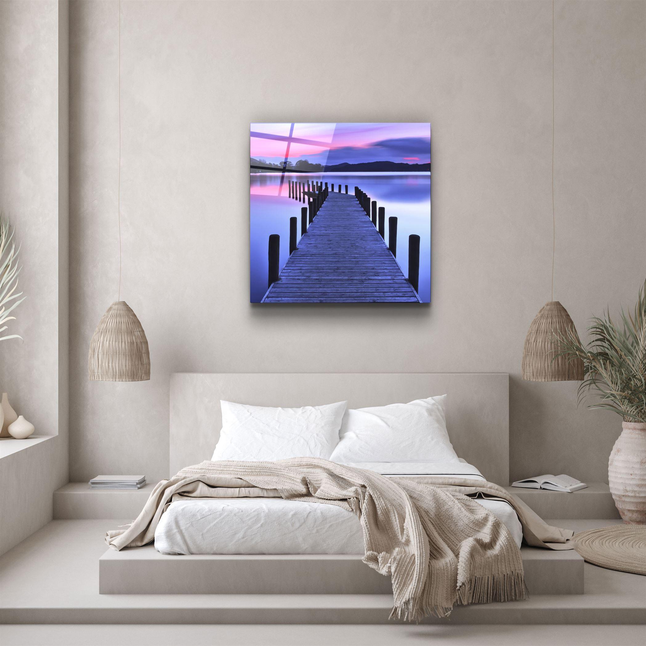 ・"Quay"・Glass Wall Art