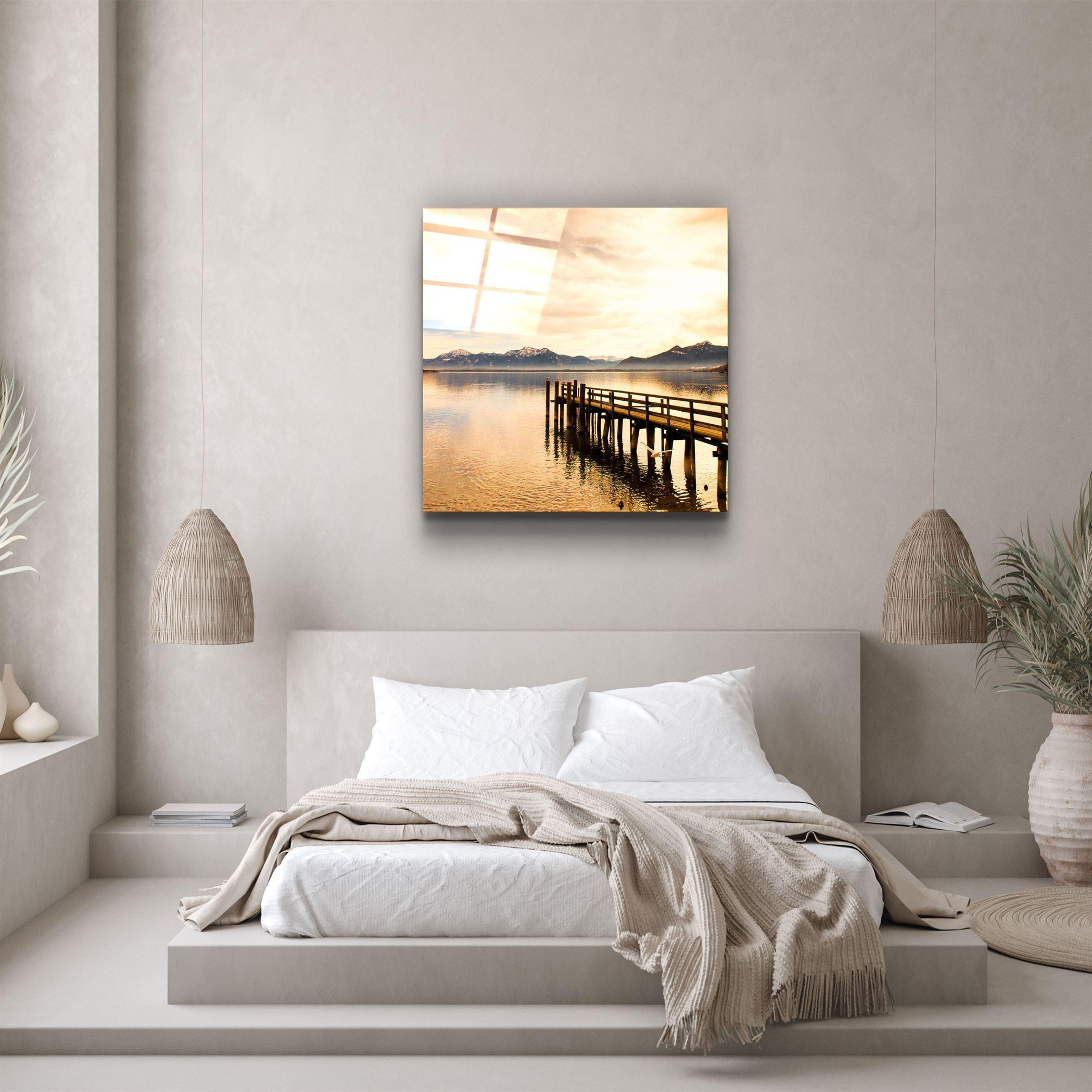 ・"Quay"・Glass Wall Art