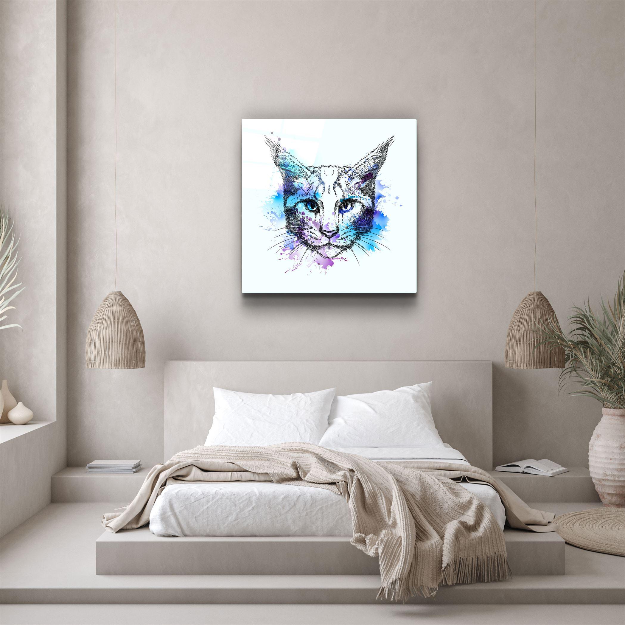 ・"Cat"・Glass Wall Art