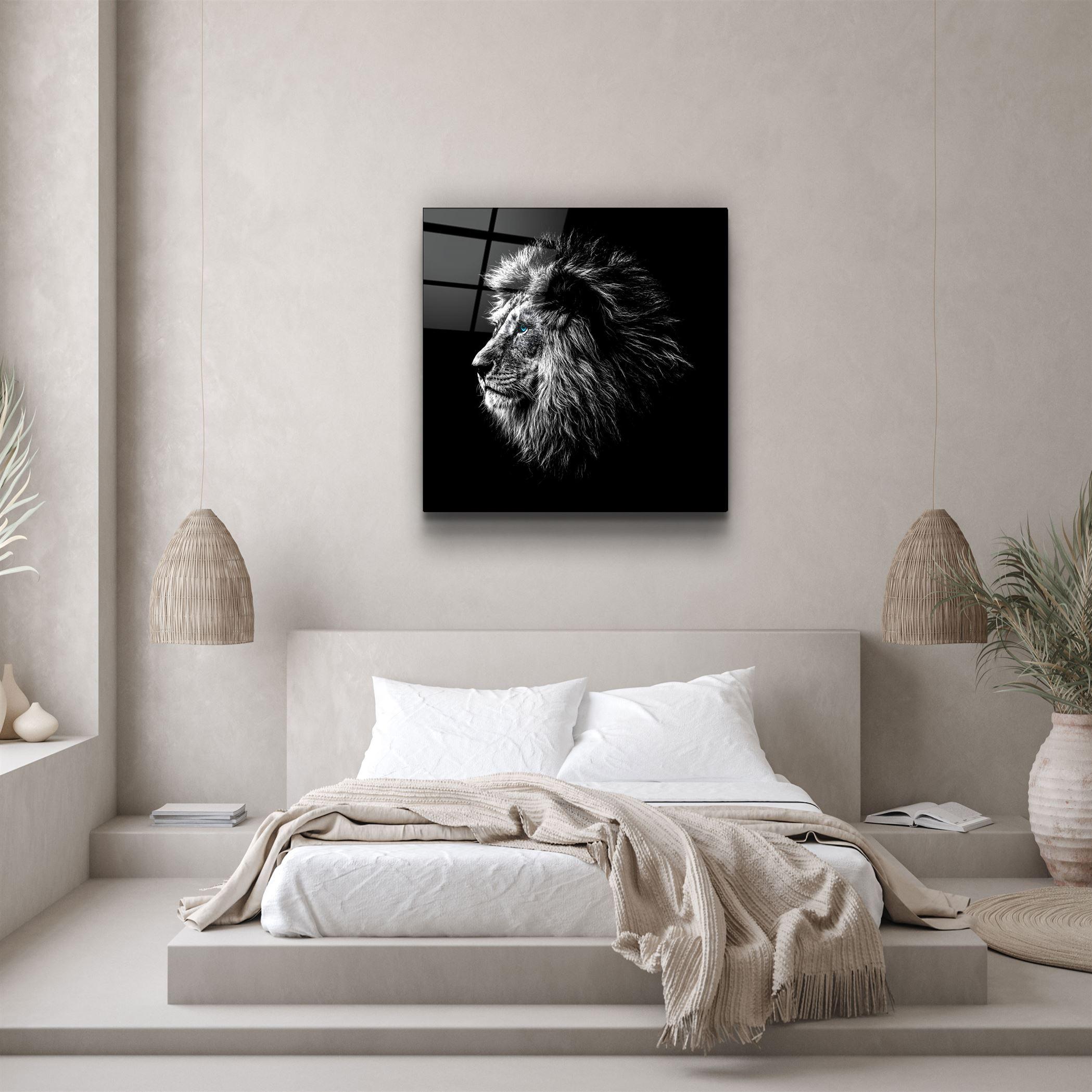 ・"Lion"・Glass Wall Art