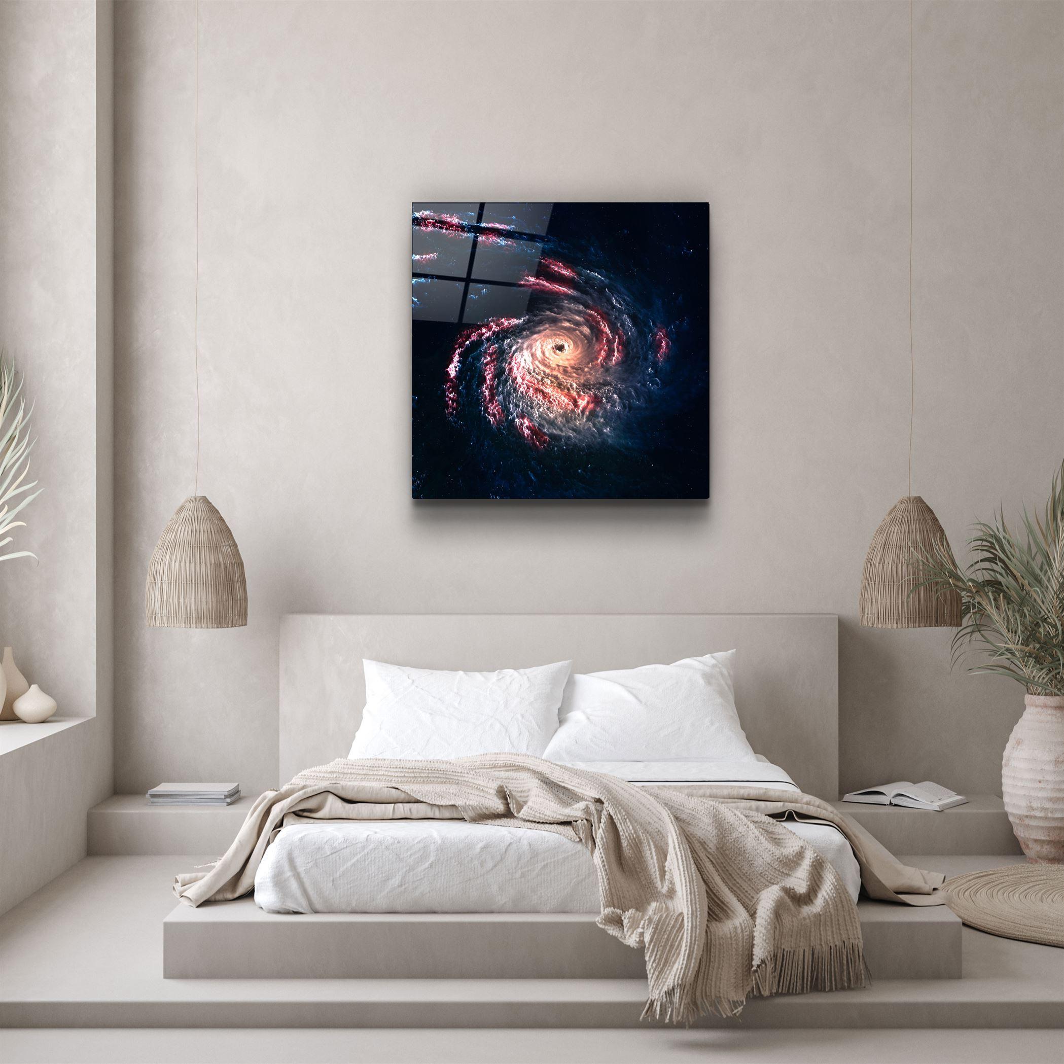 ・"In the Space-5"・Glass Wall Art