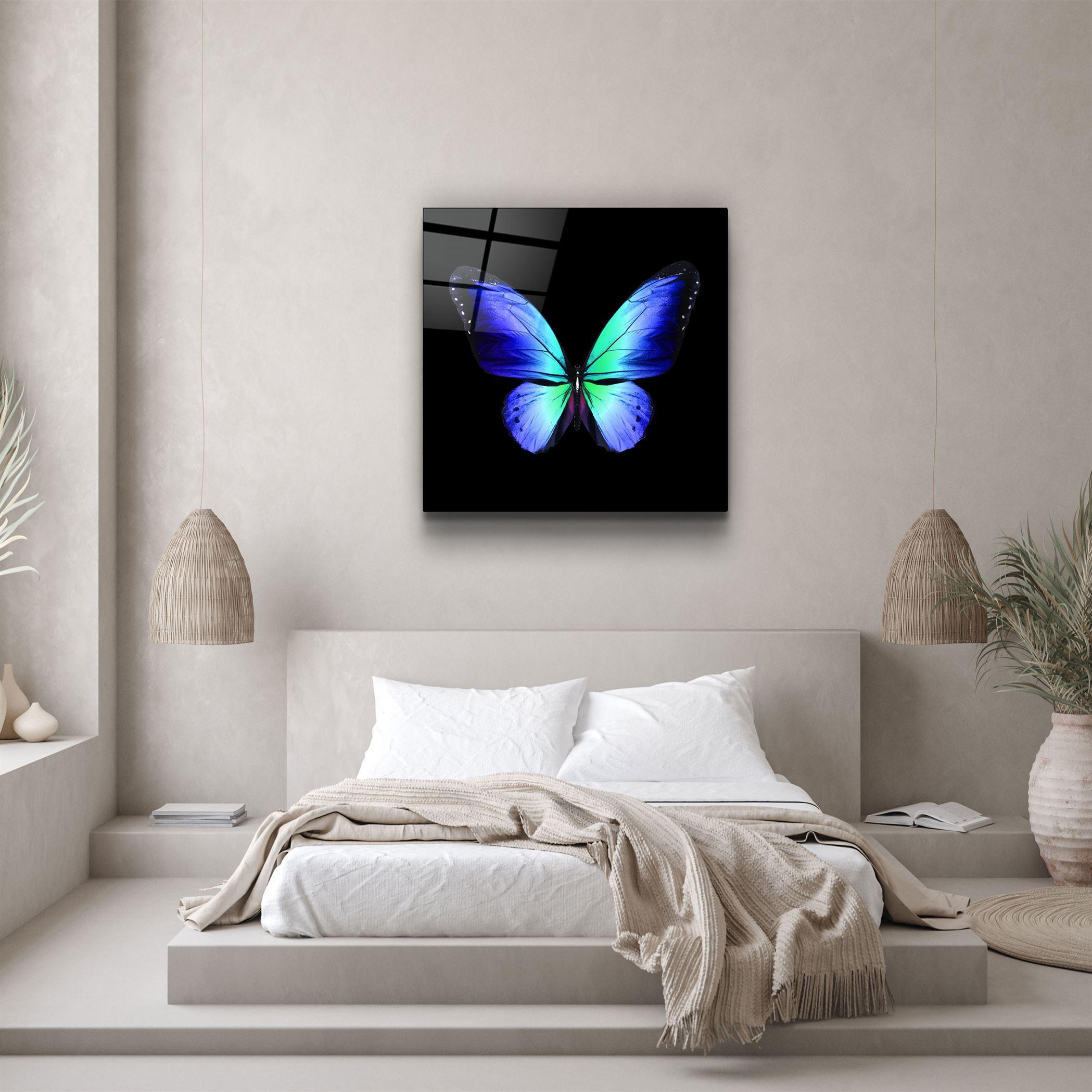 ・"Butterfly"・Glass Wall Art