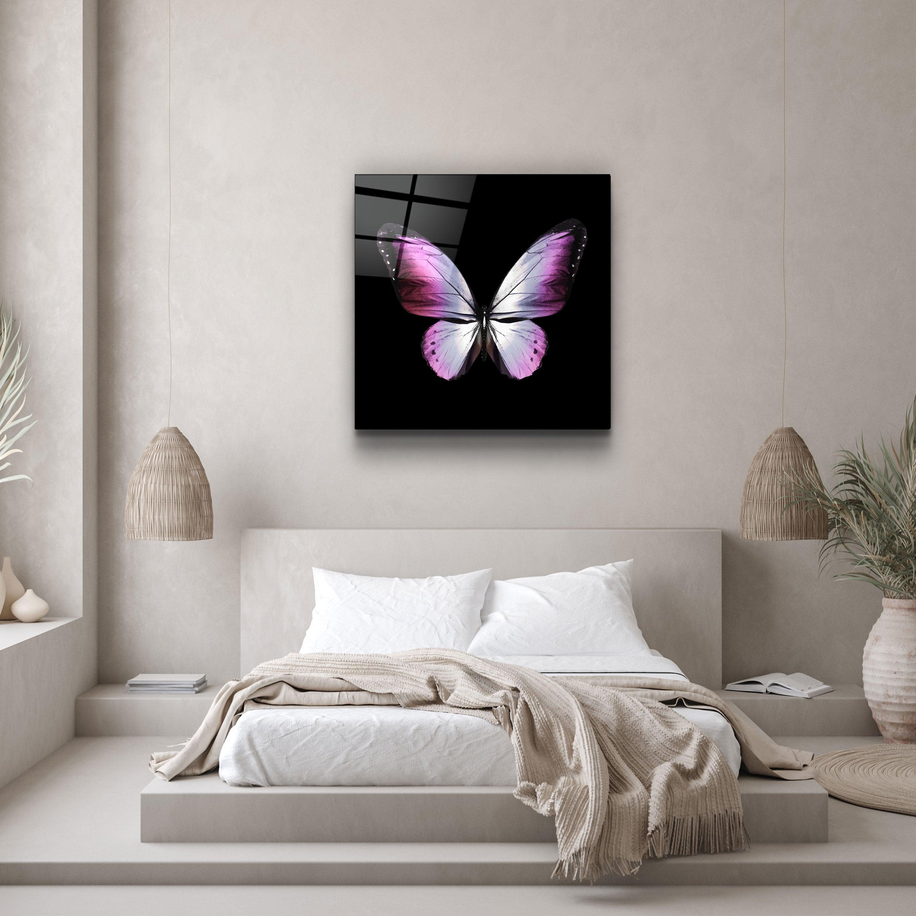 ・"Butterfly"・Glass Wall Art