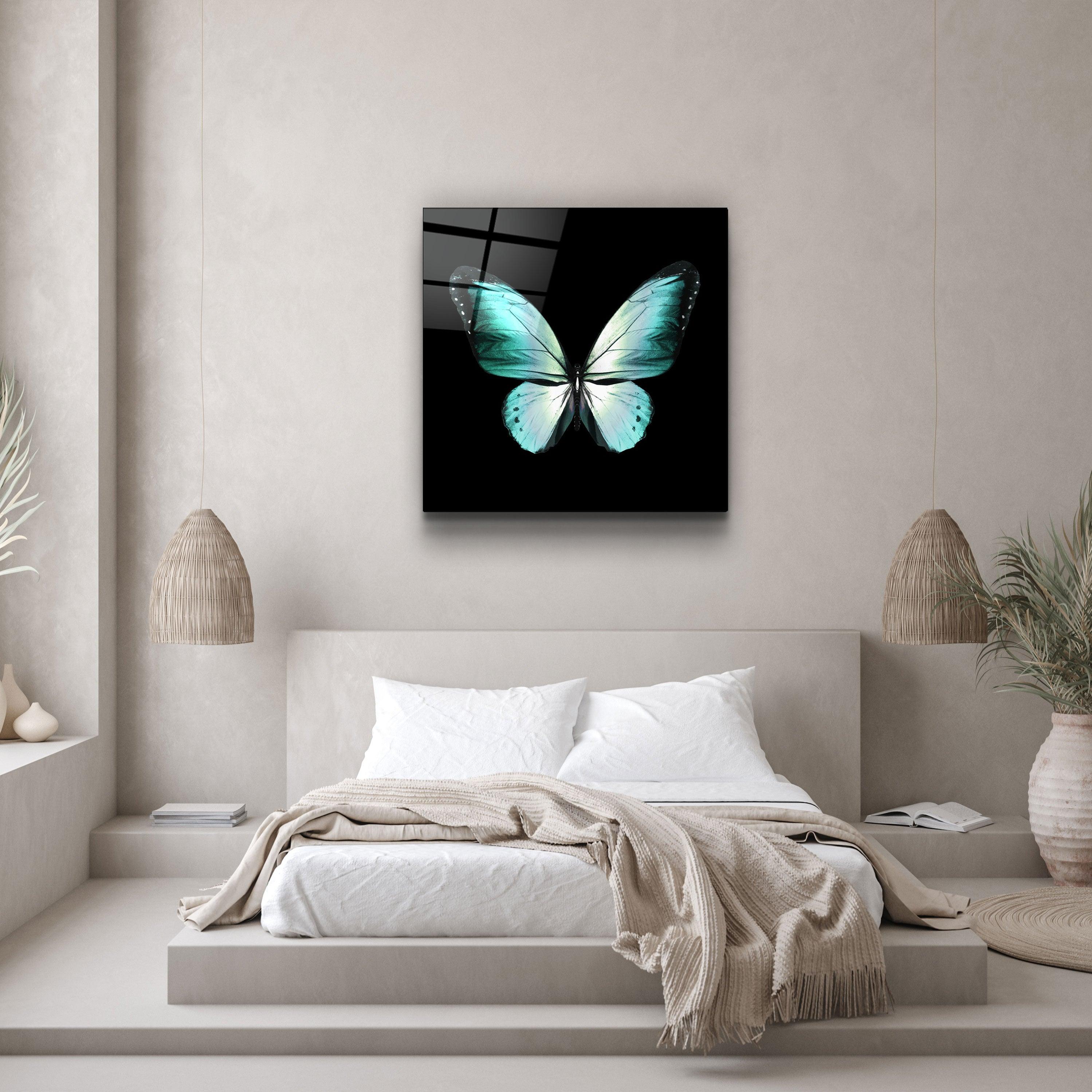 ・"Butterfly"・Glass Wall Art