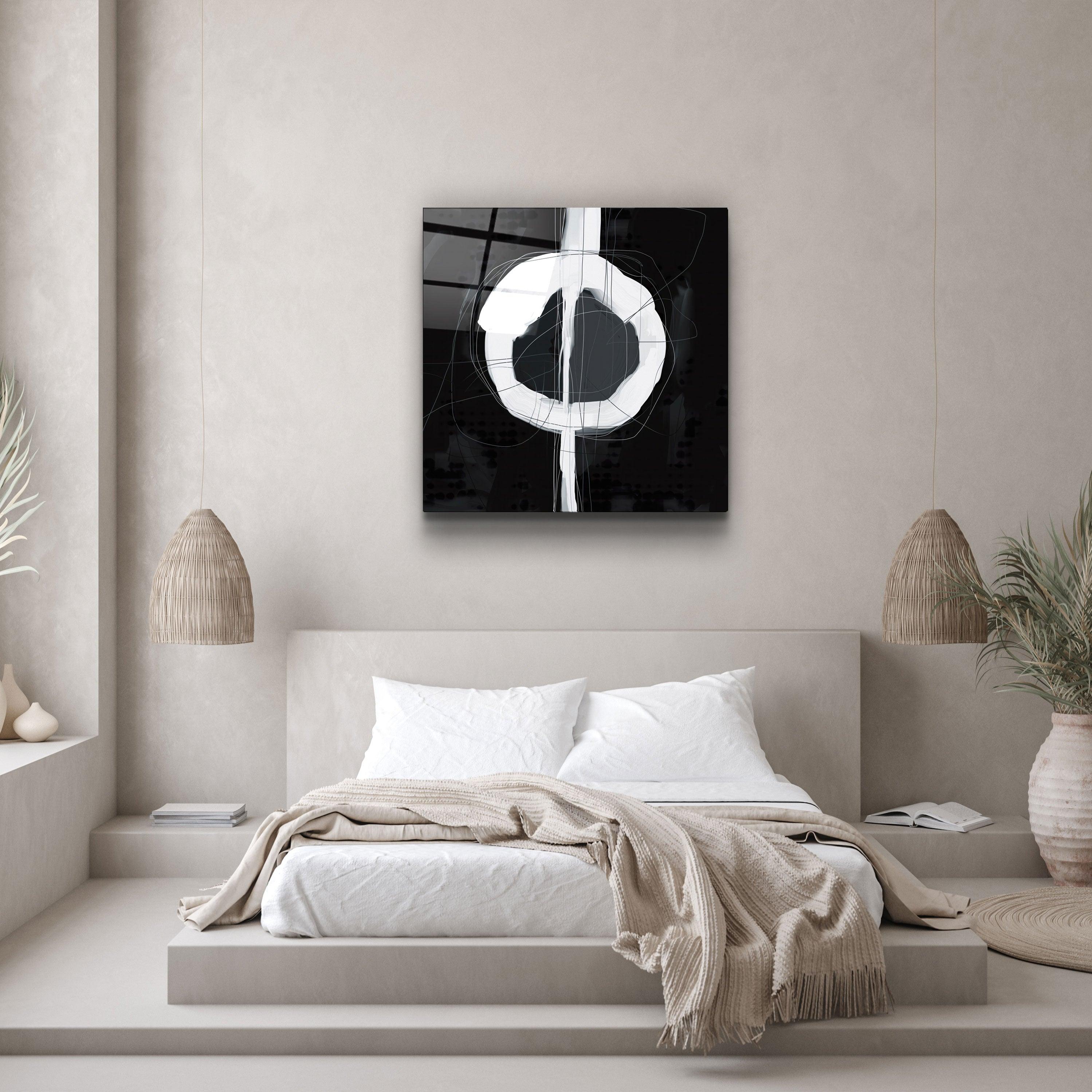 ・"Abstract Shape"・Glass Wall Art