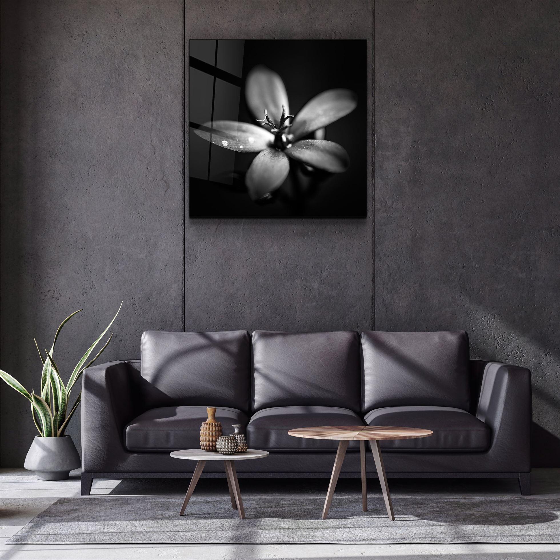 ・"Flower"・Glass Wall Art