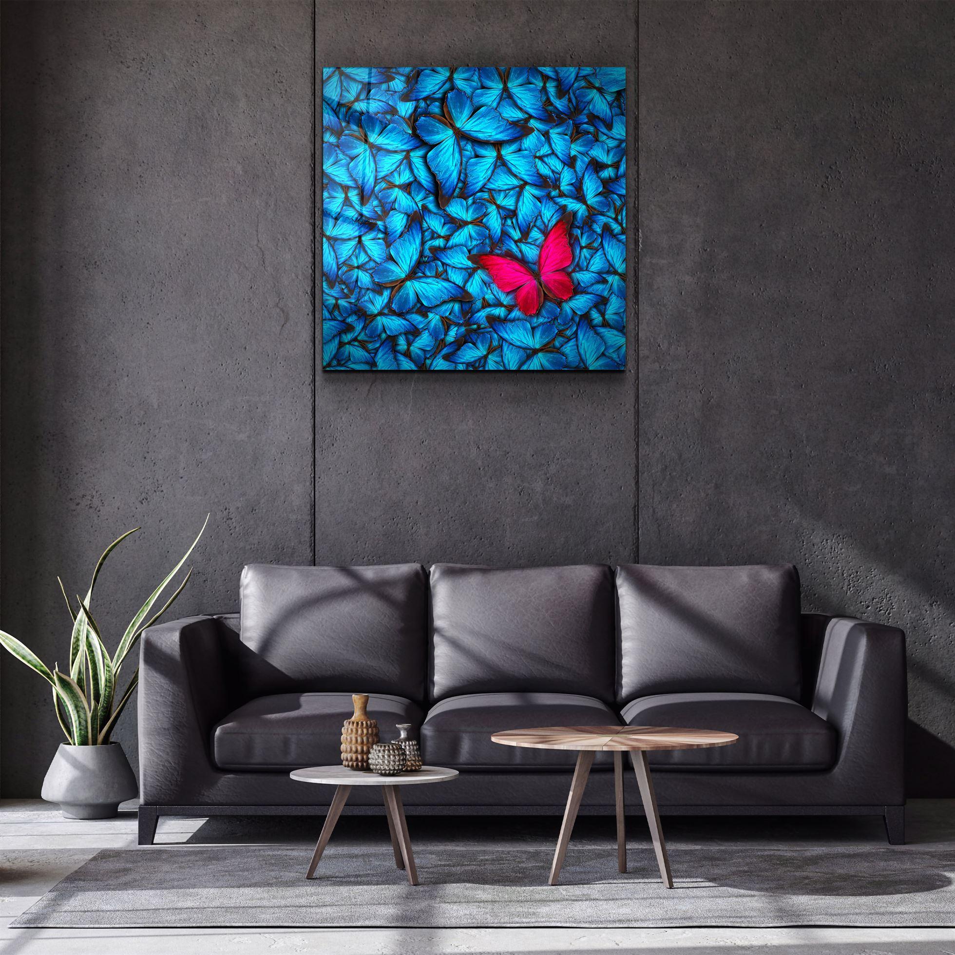 ・"Butterfly"・Glass Wall Art