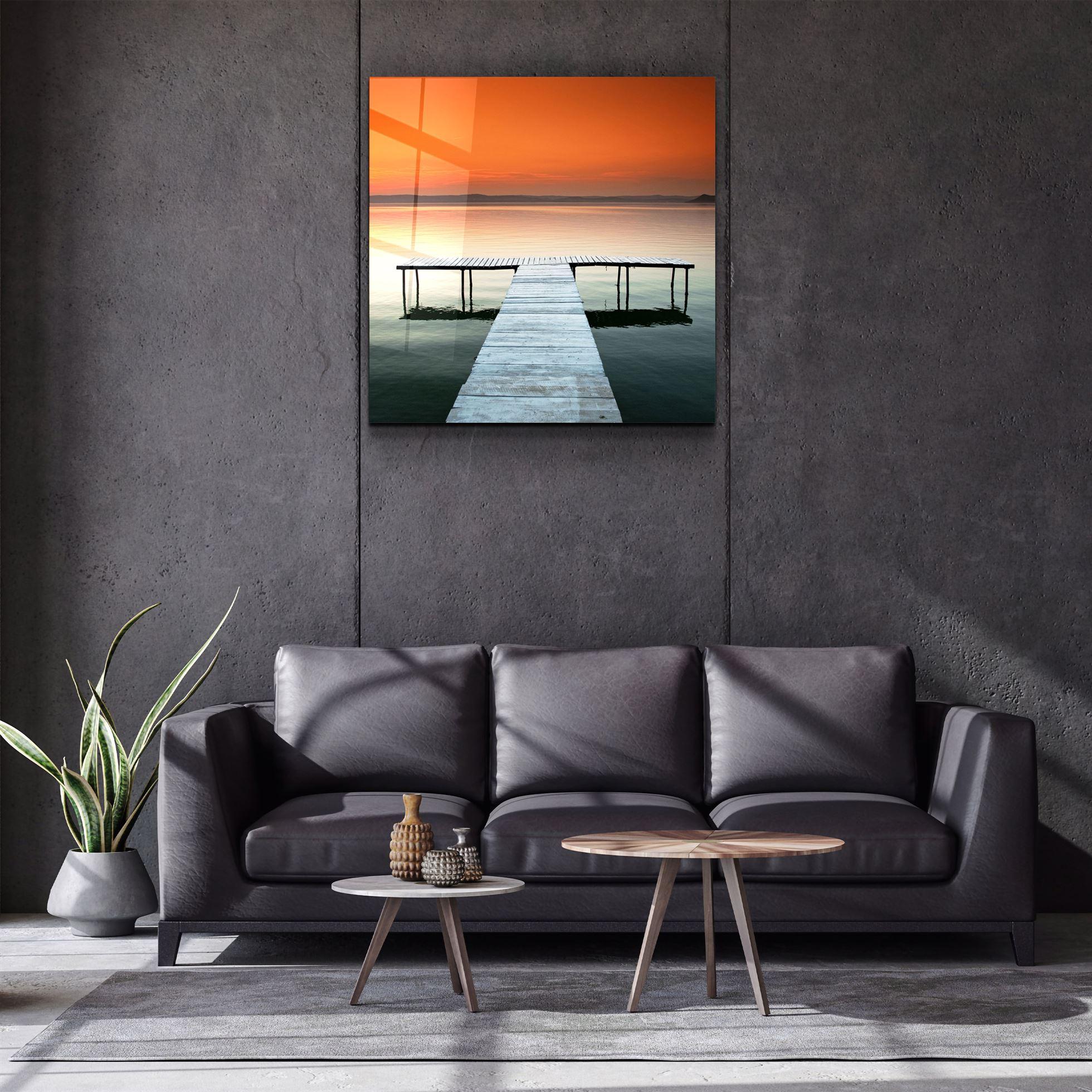 ・"Quay"・Glass Wall Art