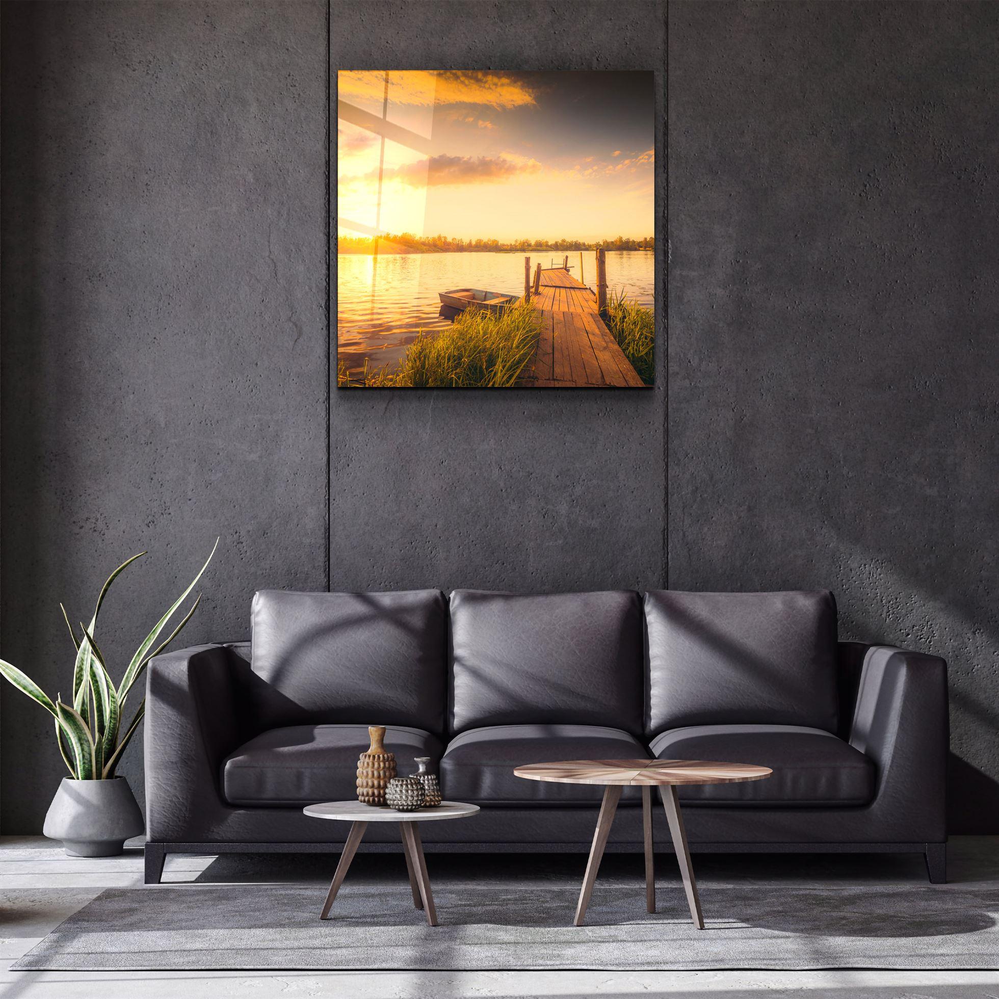 ・"Quay"・Glass Wall Art