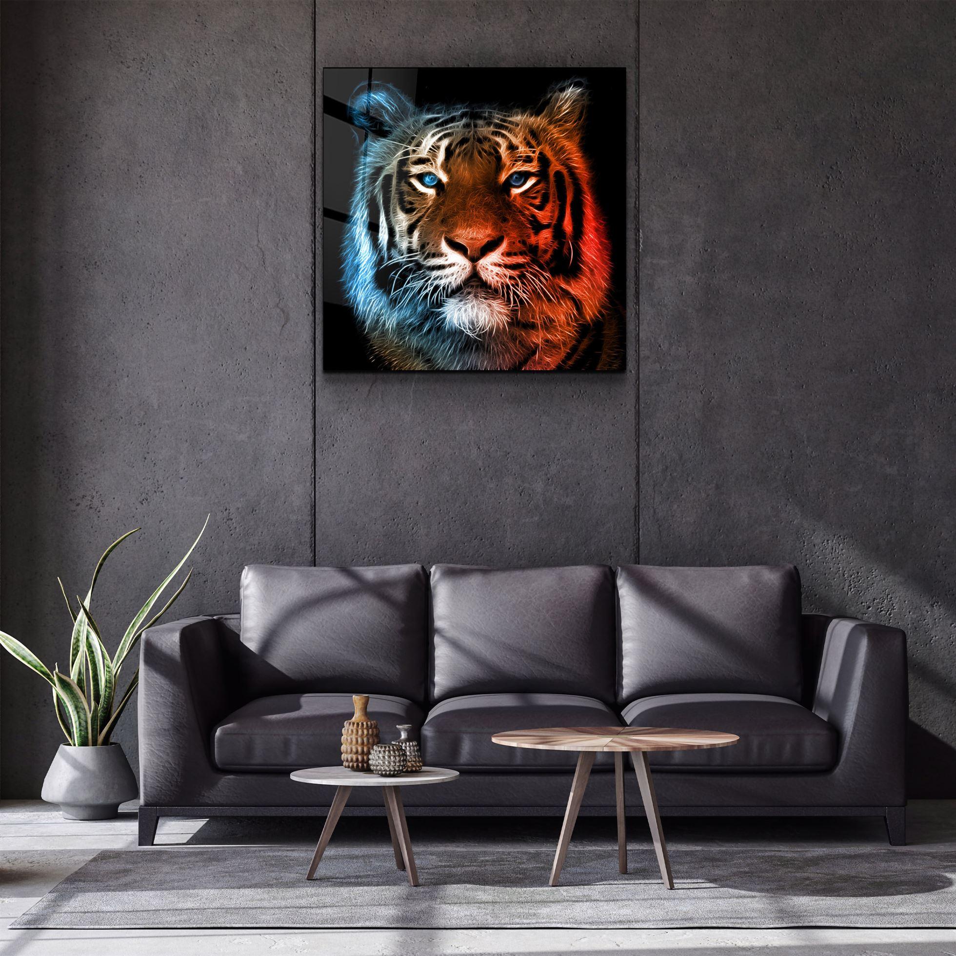 ・"Tiger"・Glass Wall Art