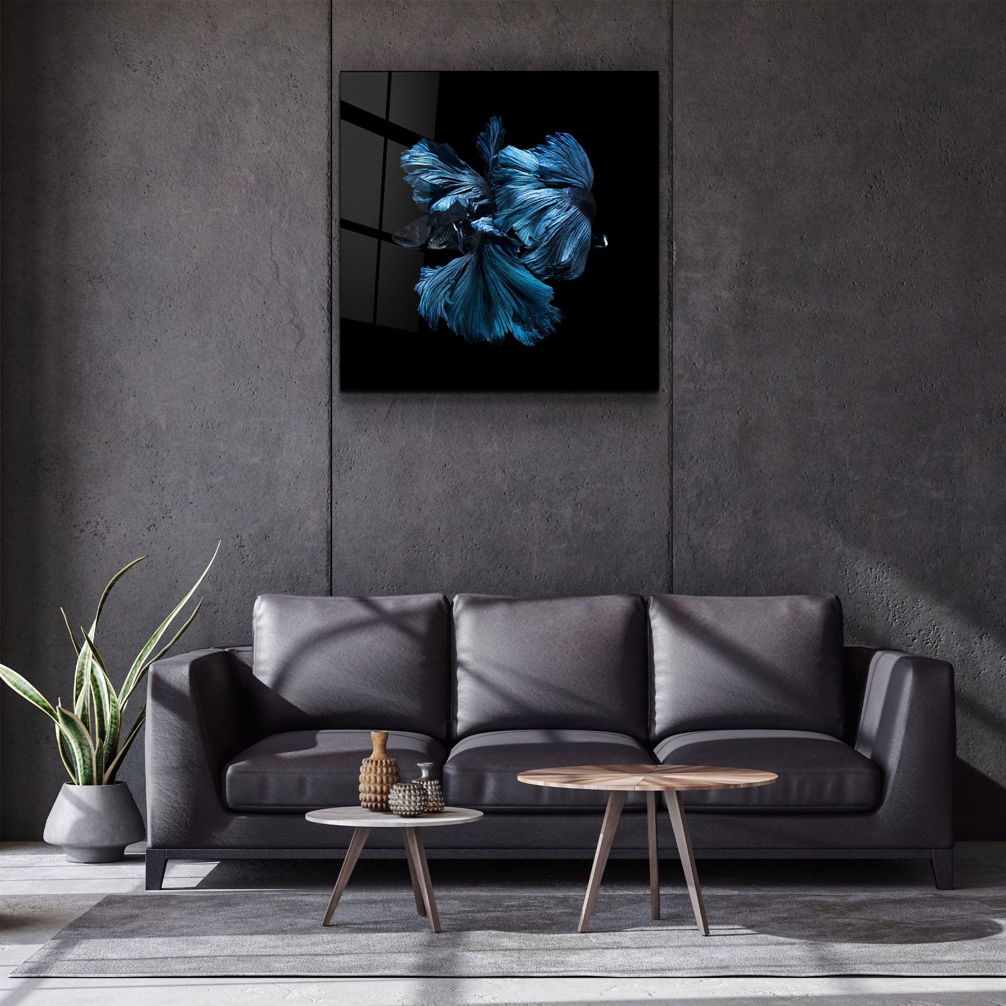 ・"Betta Fish"・Glass Wall Art
